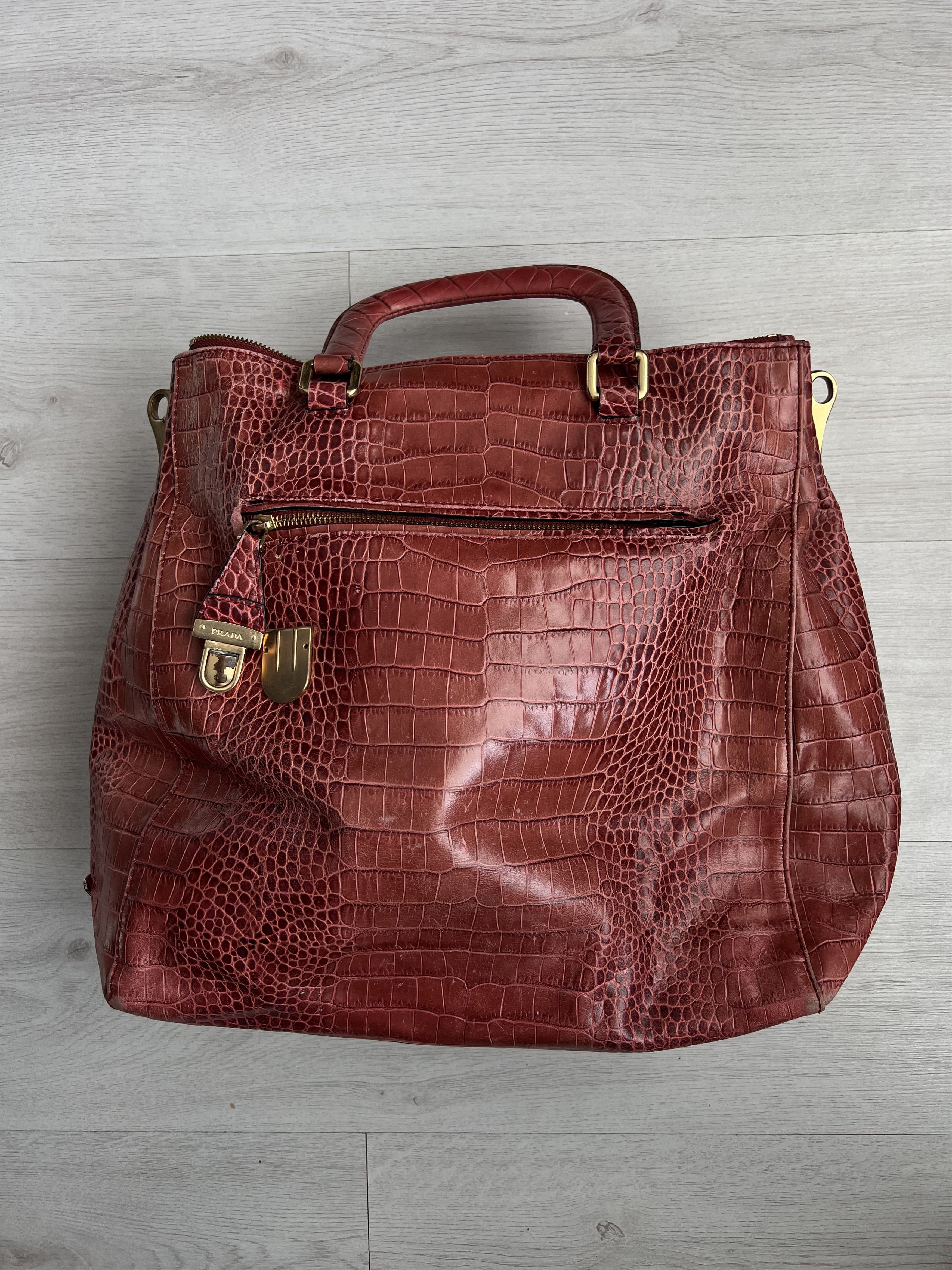 Prada Prada Crocodile Leather Size ONE SIZE - 1 Thumbnail