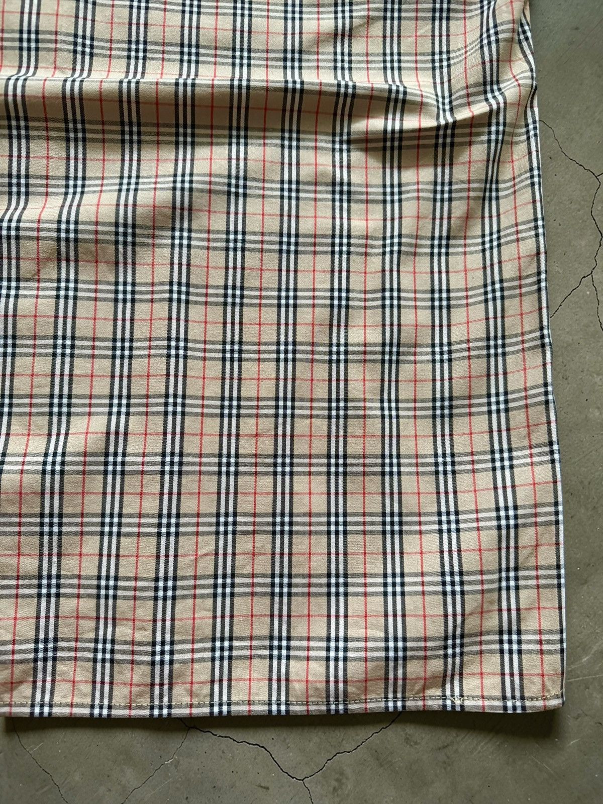 Burberry Vintage 80s90s Burberry “Burberrys” full tartan cotton shirt Size XL / US 12-14 / IT 48-50 - 5 Thumbnail