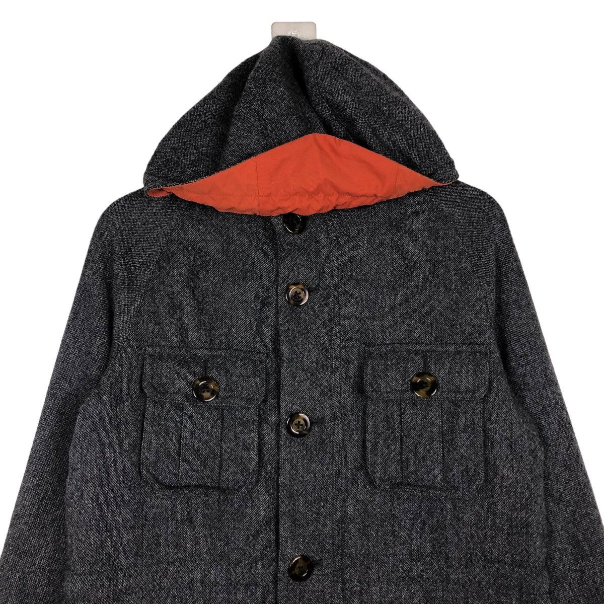 Japanese Brand 🔥VINTAGE BIKER JACKET BIG POCKET DUFFER PATENT ISSEY MIYAKE Size US M / EU 48-50 / 2 - 5 Thumbnail