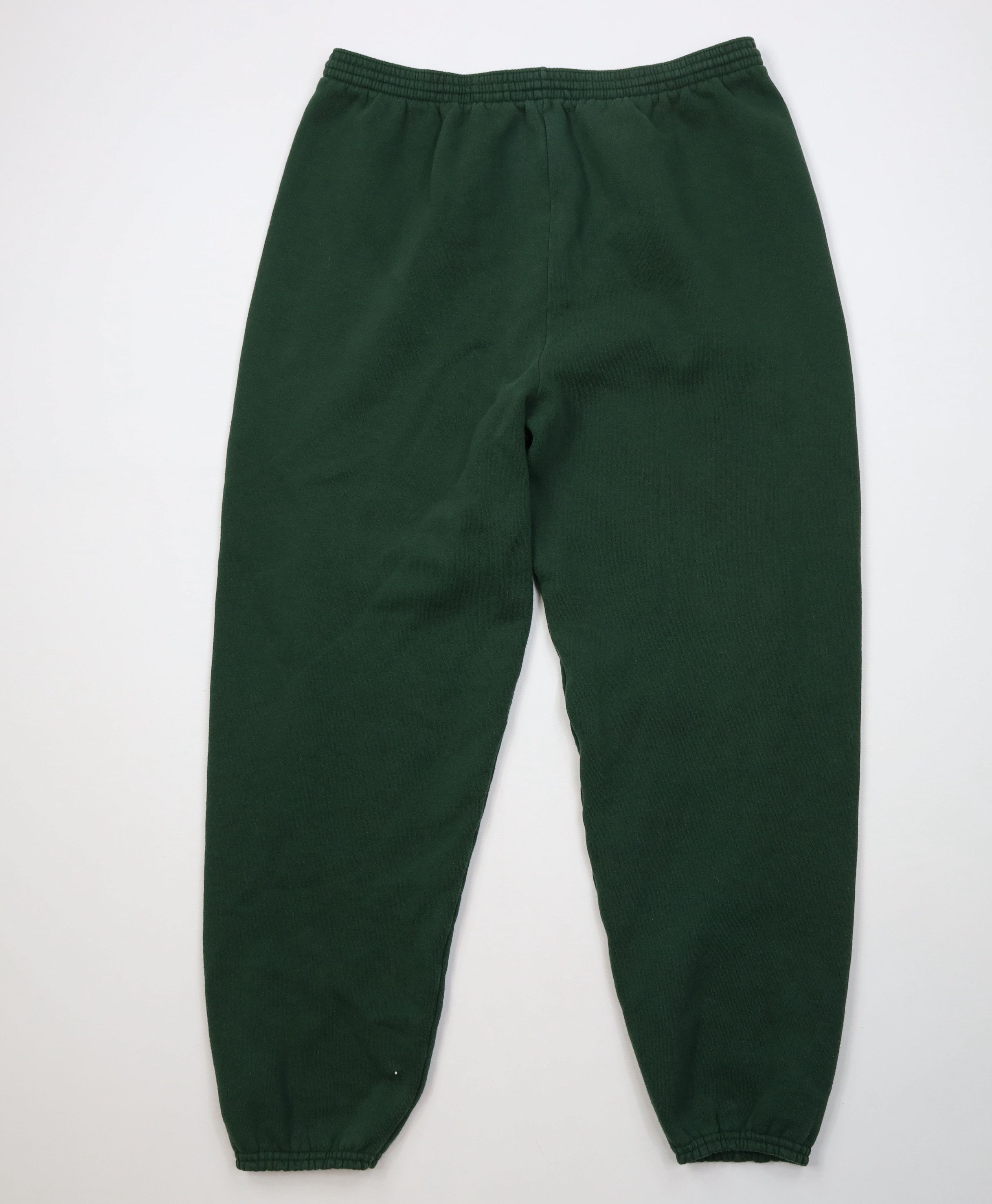 Vintage Vintage 90s Streetwear Heavy Sweatpants Joggers Green USA Size US 40 / EU 56 - 1 Thumbnail