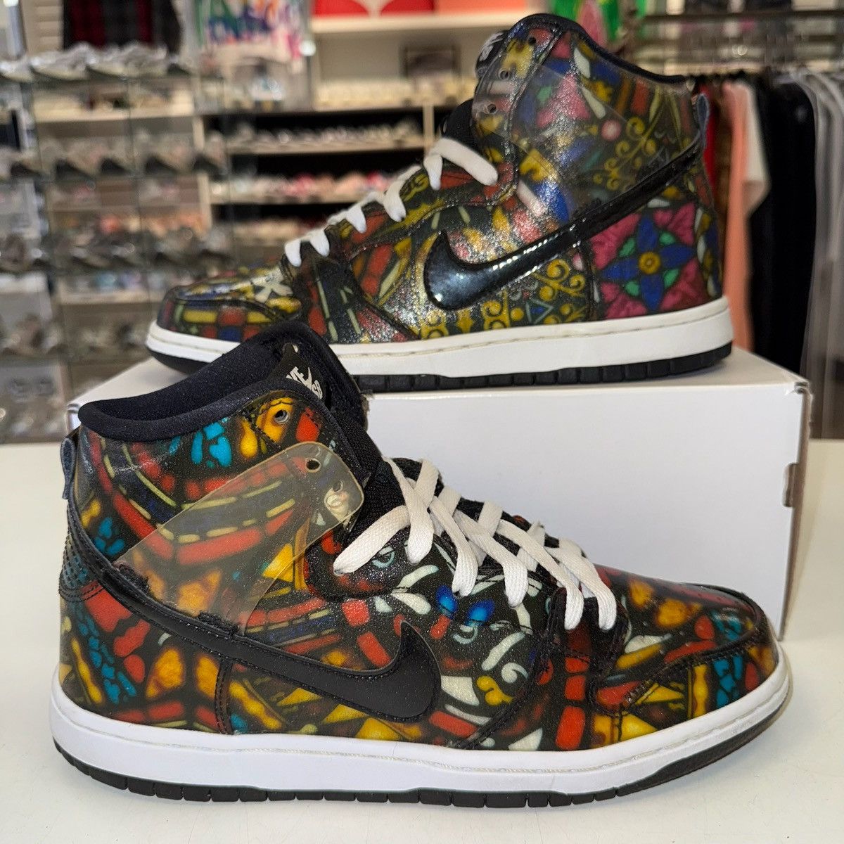 CNCPTS × Nike Size 8 - Nike Concepts x SB Dunk High Stained Glass Size US 8 / EU 41 - 1 Thumbnail