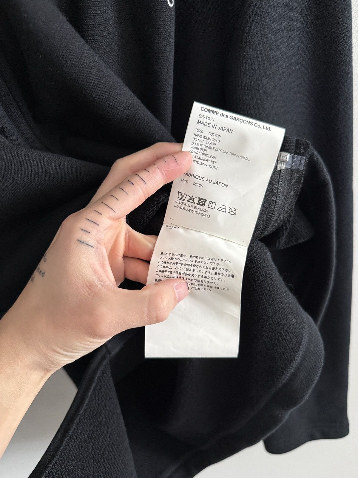 Comme des Garcons RARE! Comme Des Garçons CDG Bias Zip Hoodie (M) Size US M / EU 48-50 / 2 - 7 Thumbnail