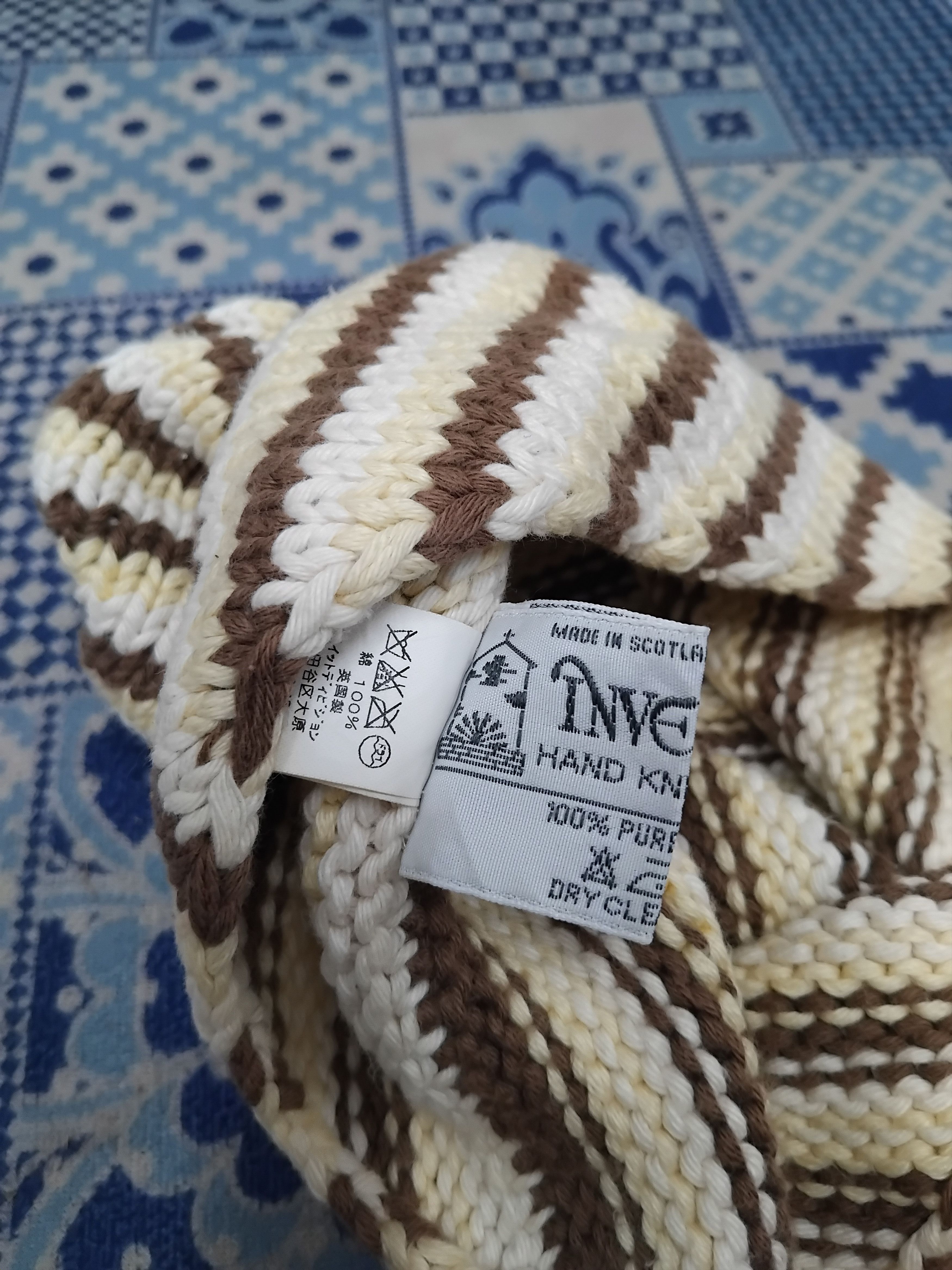 Inverallan 💥Inverallan stripe beanie hat Size ONE SIZE - 3 Thumbnail