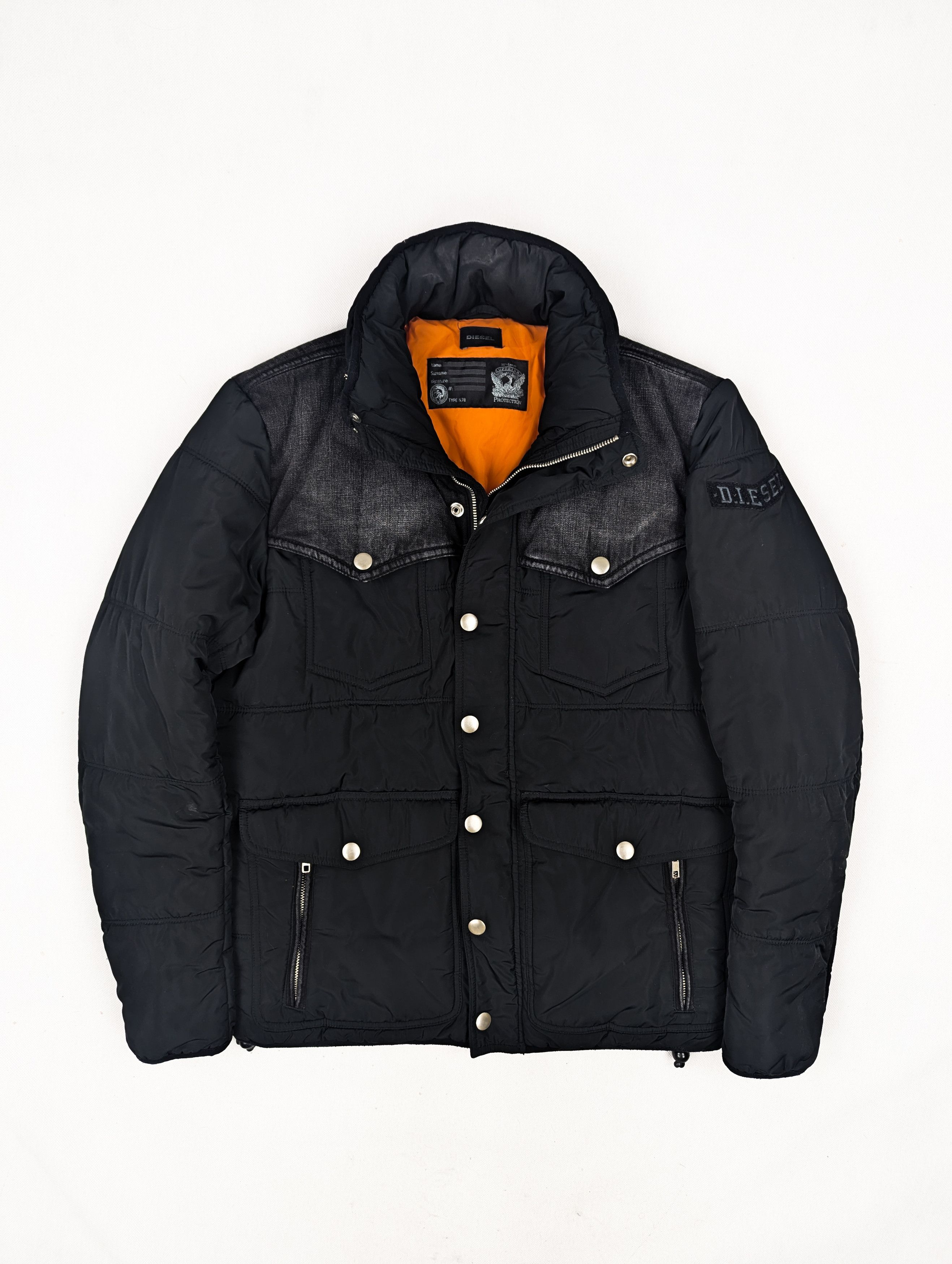 Diesel Diesel Black winter jacket L Size US L / EU 52-54 / 3 - 1 Thumbnail