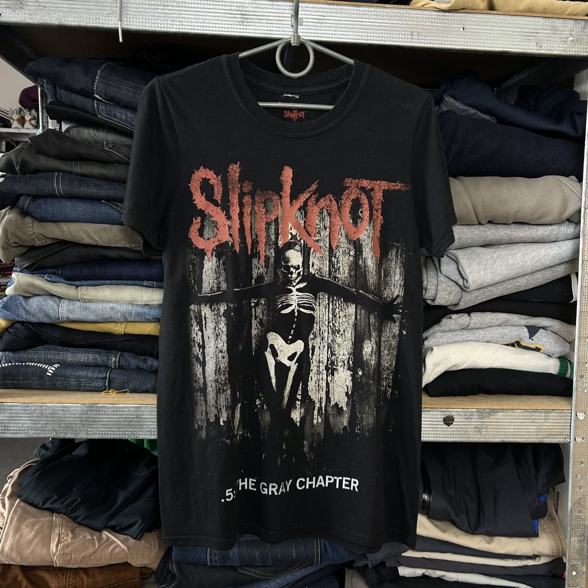 Band Tees Vintage Slipknot The Grey Chapter rock band Tee size S Size US S / EU 44-46 / 1 - 1 Thumbnail