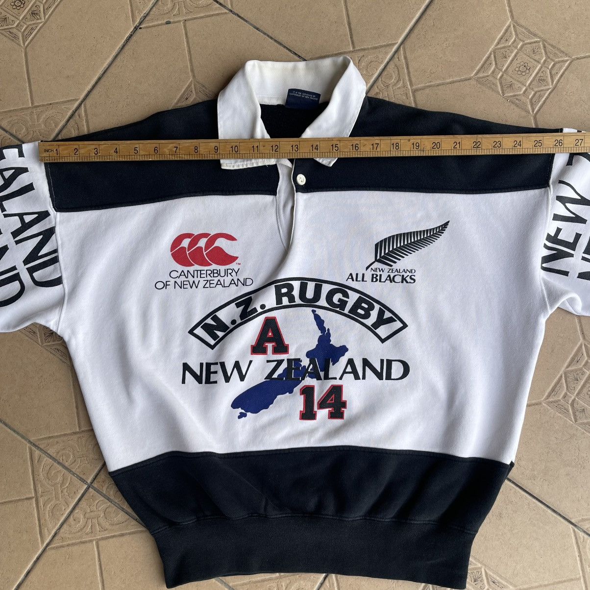 Canterbury of New Zealand × Vintage Canterburry Of New Zealand All Black Rugby Sweatshirt Crop Size S / US 4 / IT 40 - 25 Thumbnail