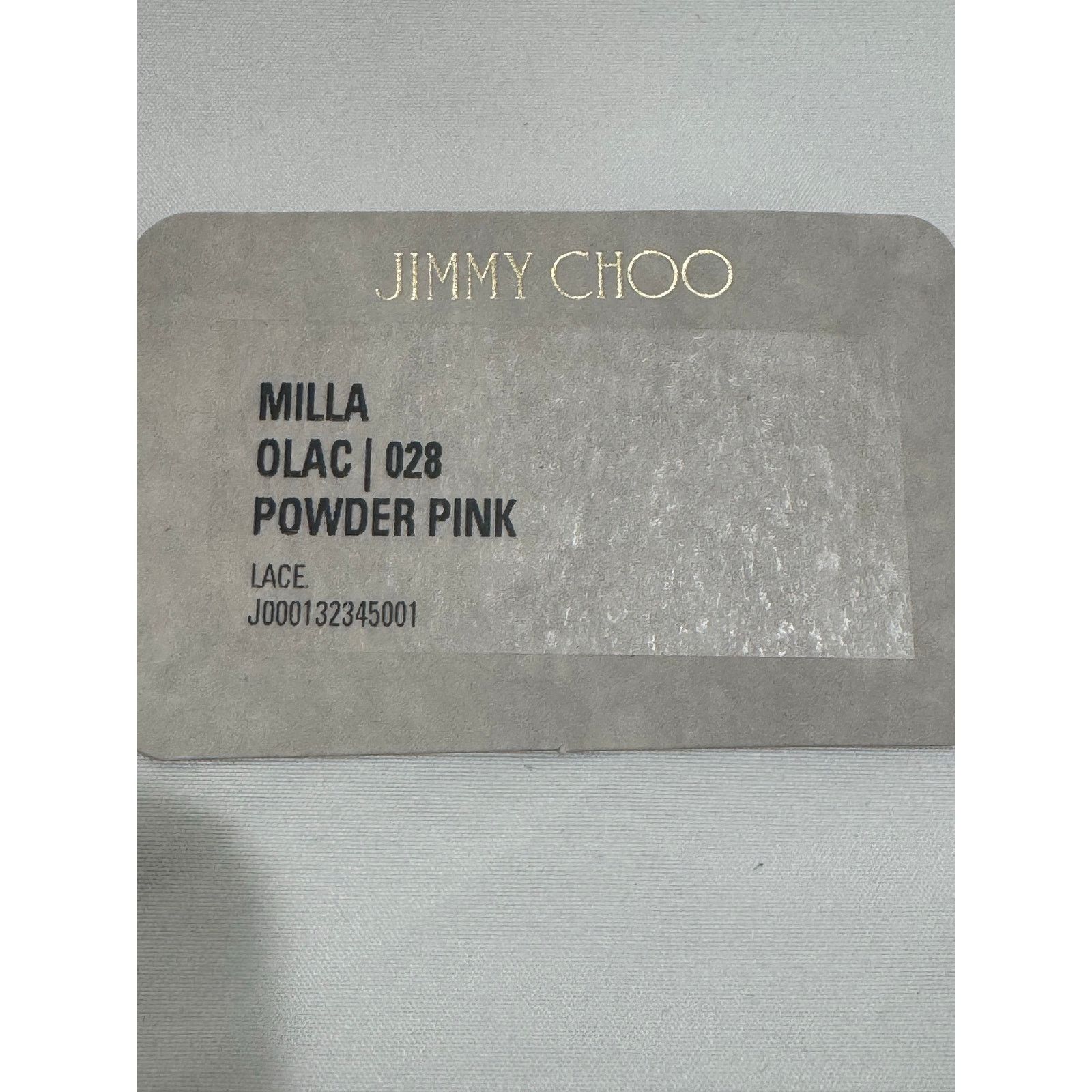 Jimmy Choo Jimmy Choo Milla Lace Clutch – Powder Pink w/ Chain Strap Size ONE SIZE - 9 Thumbnail