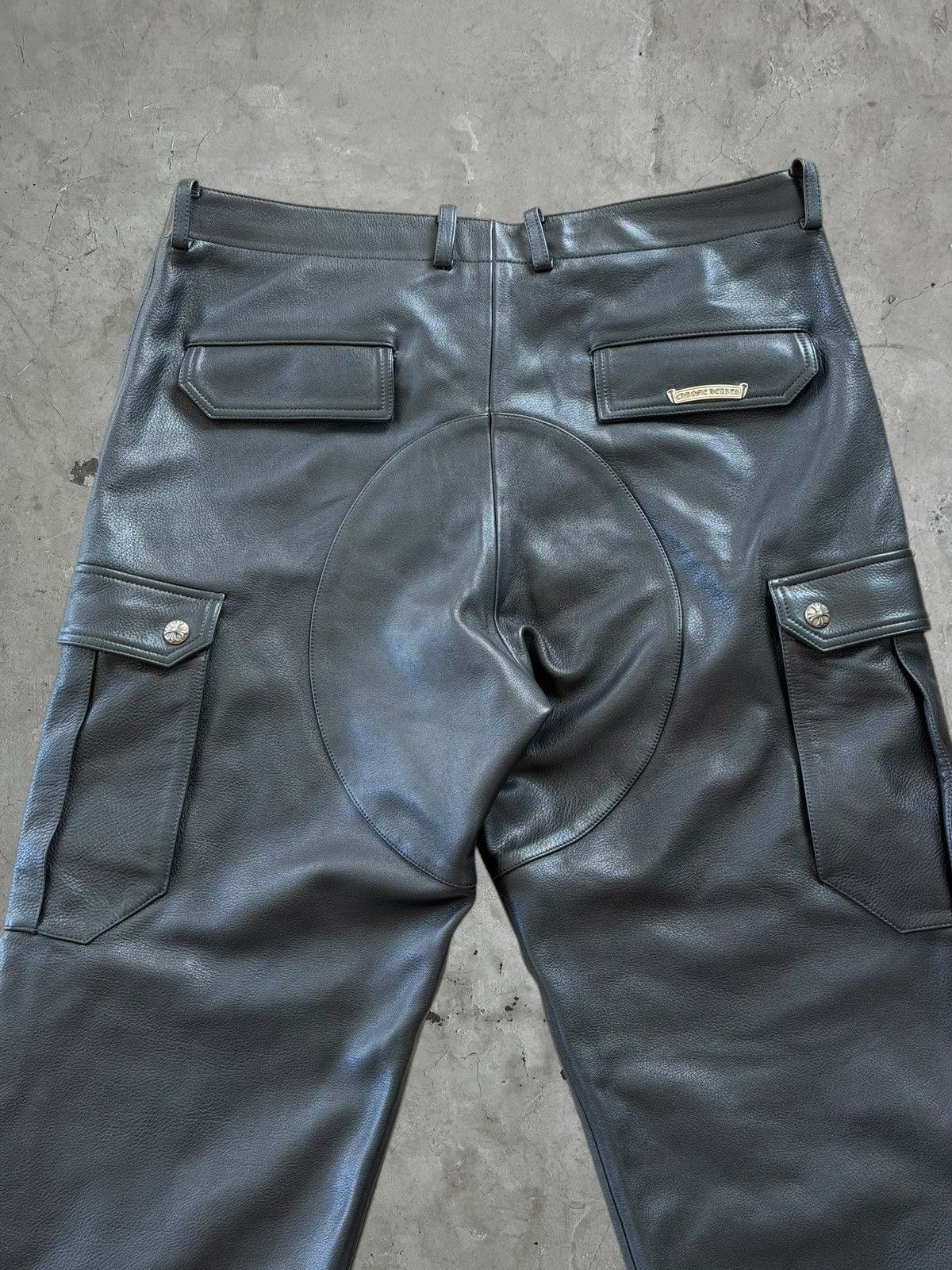 Chrome Hearts Chrome Hearts Leather Cargo Pants Size US 36 / EU 52 - 8 Thumbnail