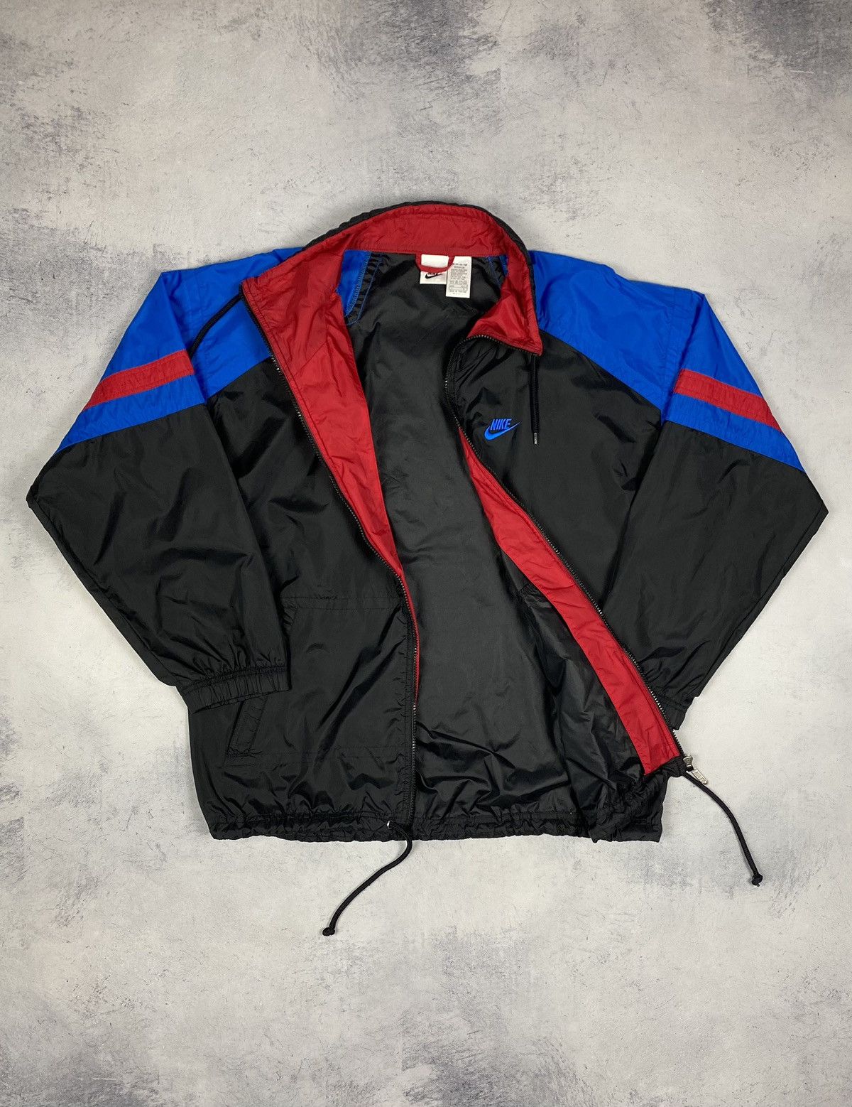 Nike Vintage 90s Nike Windrunner Activewear Light Track Jacket Size US L / EU 52-54 / 3 - 2 Thumbnail