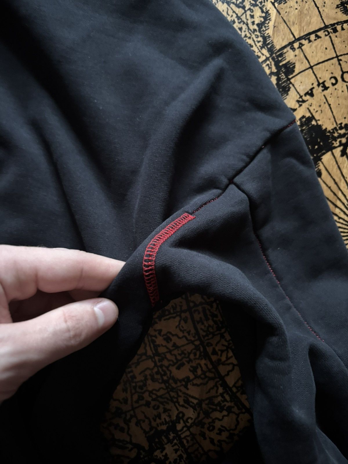 Japanese Brand Faineant French Terry Cotton Cropped Boxy Hoodie Size US L / EU 52-54 / 3 - 8 Thumbnail