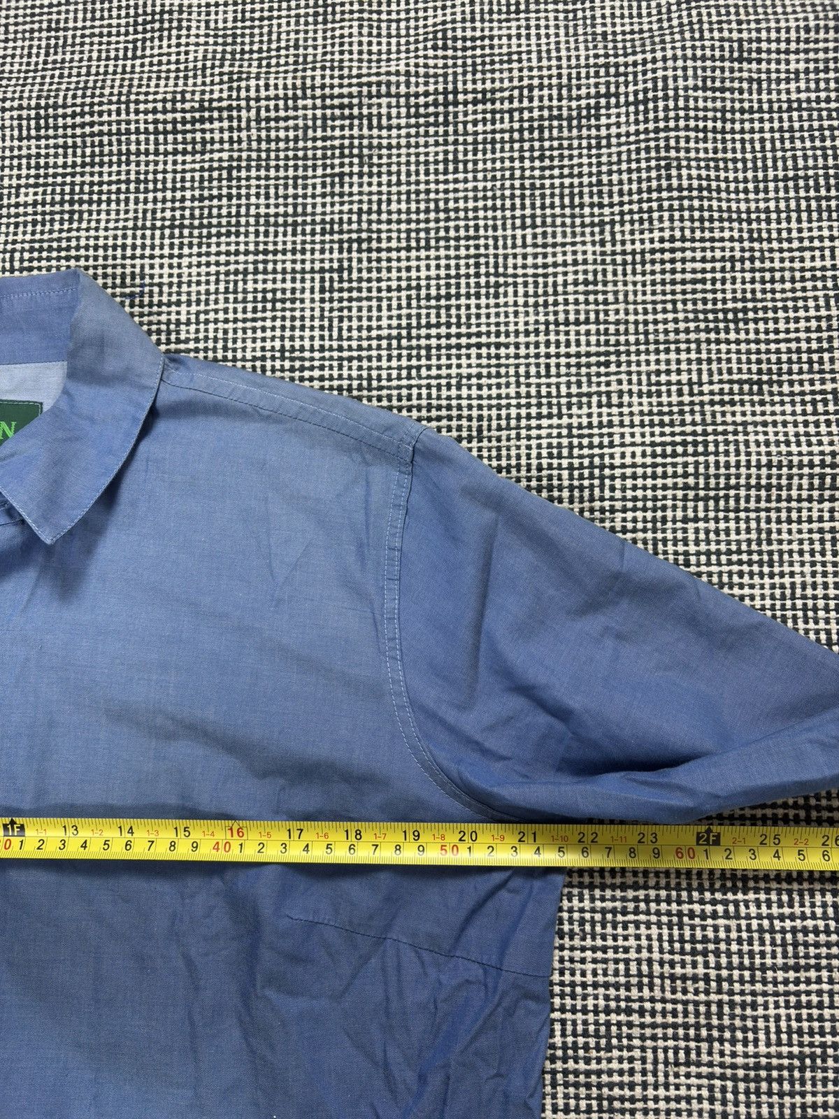 Other Omen Hamburg cropped shirt boxy Germany avant garde handmade Size US S / EU 44-46 / 1 - 9 Thumbnail