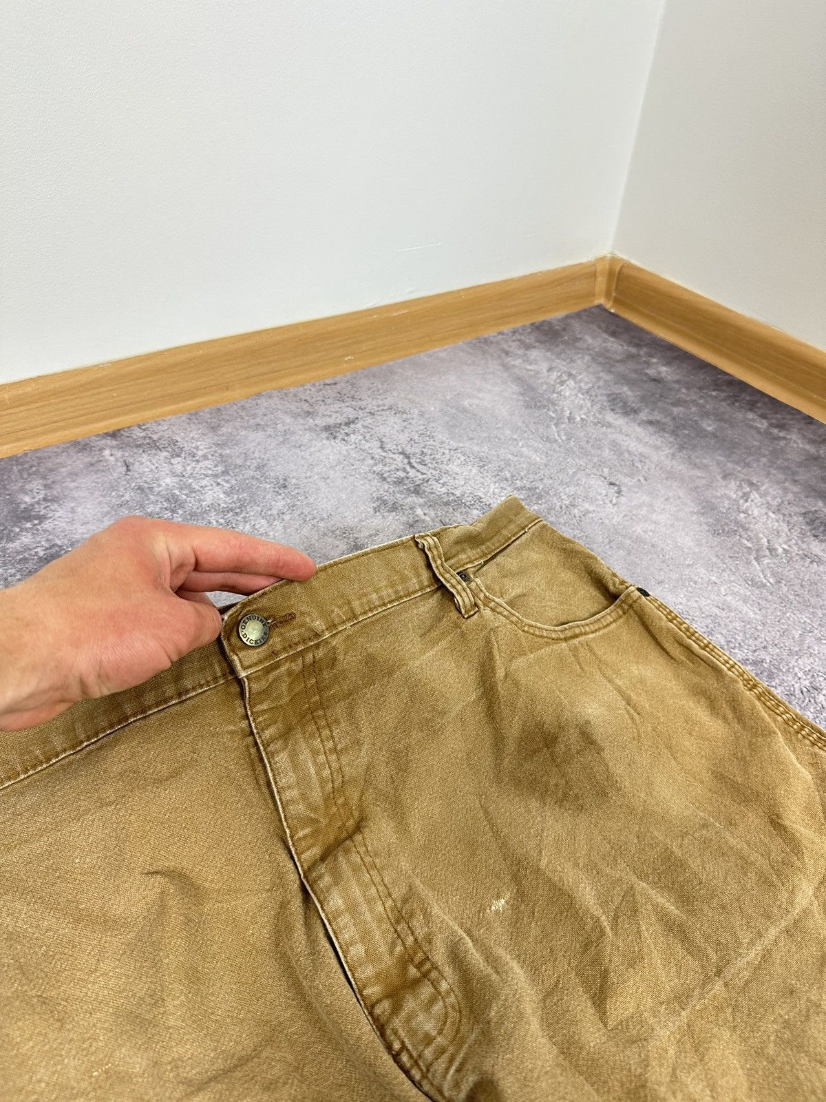 Dickies Vintage Dickies Faded Baggy Cargo Carpenter USA Work Pants Size US 44 / EU 60 - 11 Thumbnail
