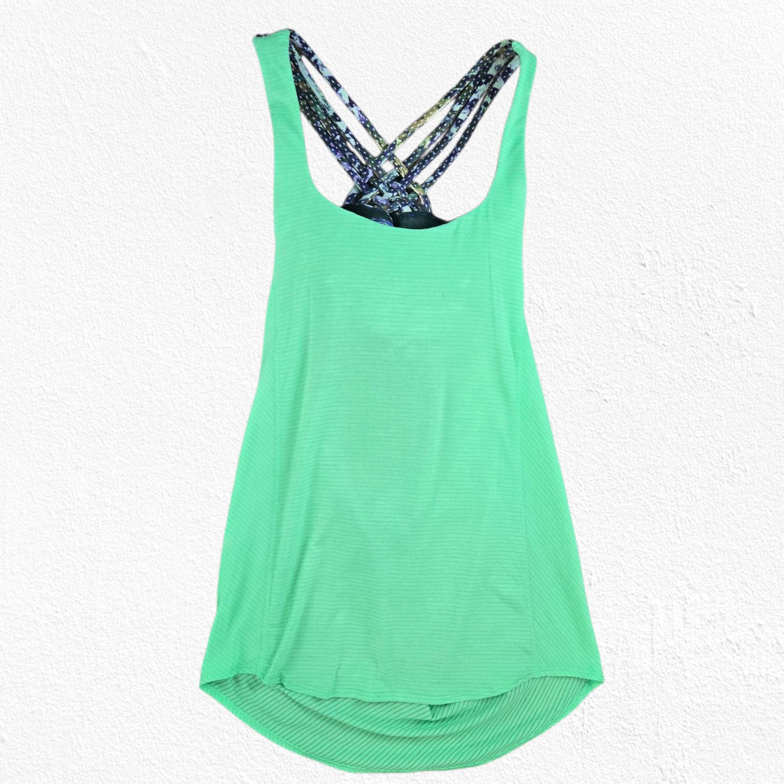 Lululemon Lululemon Lime Green Wild Tank Top Size 4 Size S / US 4 / IT 40 - 2 Thumbnail