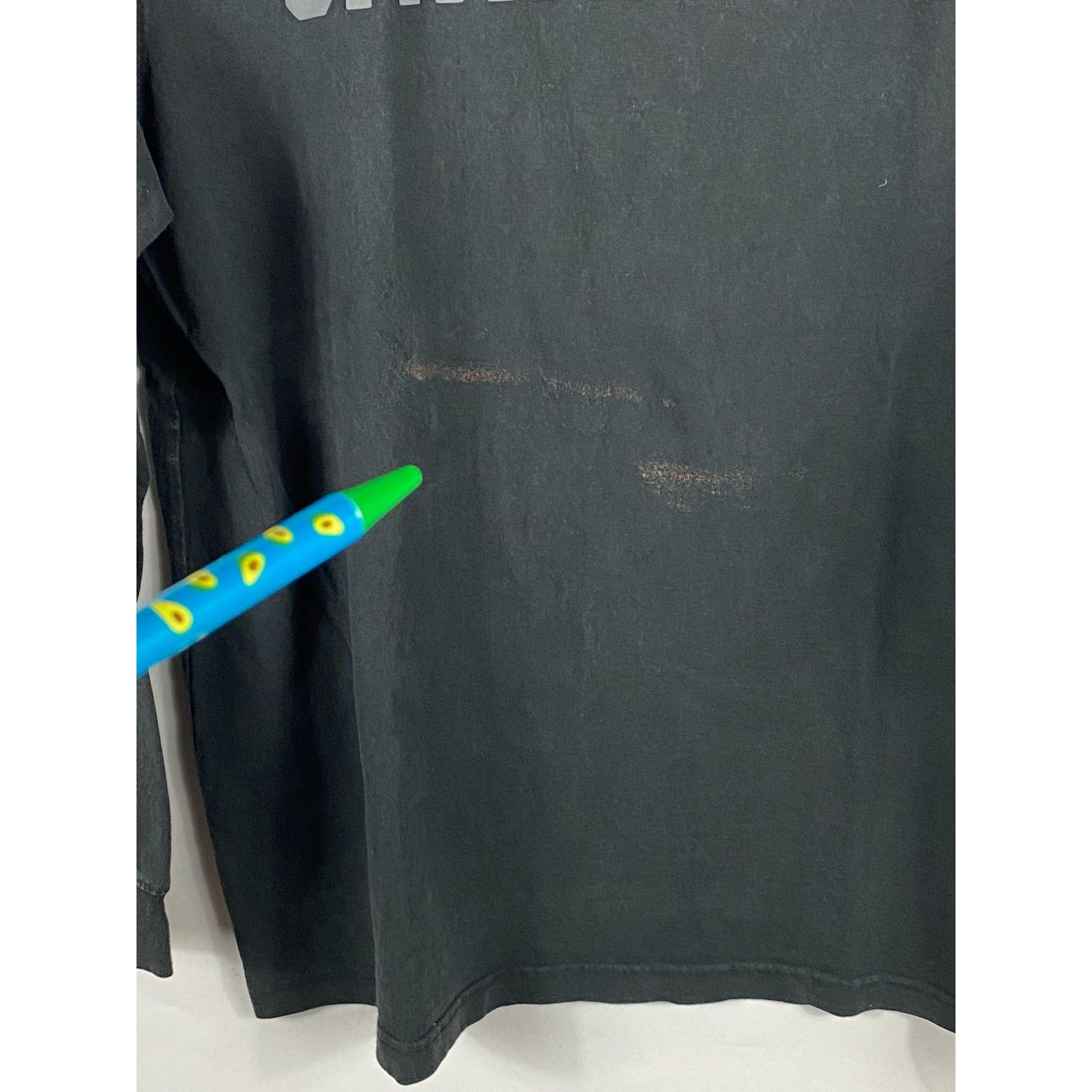 Carhartt Carhartt Spell Out Logo Long Sleeve Tee Shirt Black Medium F Size US M / EU 48-50 / 2 - 5 Thumbnail
