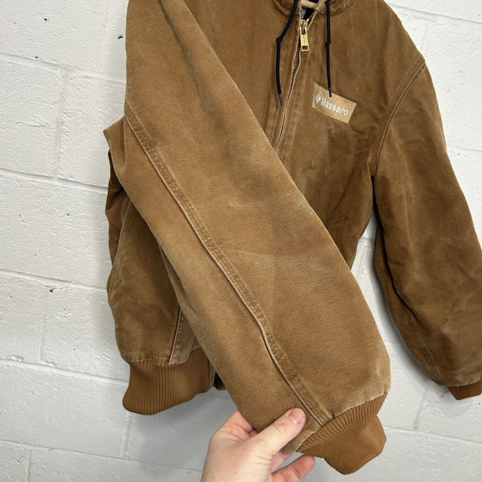 Carhartt Carhartt Hooded Quilt-Lined Active Jacket “Brown” J130-211 Size US M / EU 48-50 / 2 - 6 Thumbnail