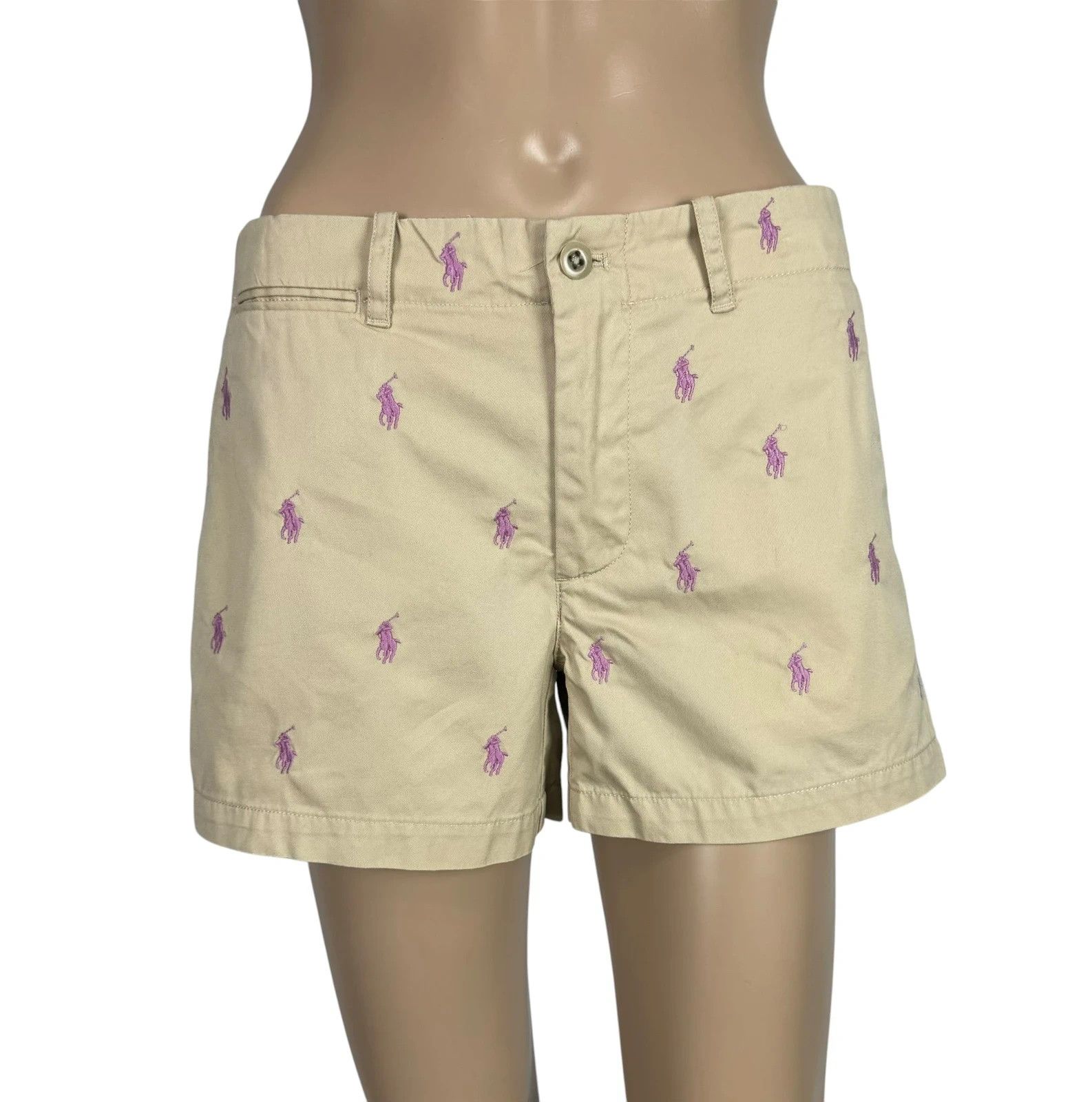 Ralph Lauren Ralph Lauren Sport Shorts Monogram Print size 2 Size 26" / US 2 / IT 38 - 1 Thumbnail