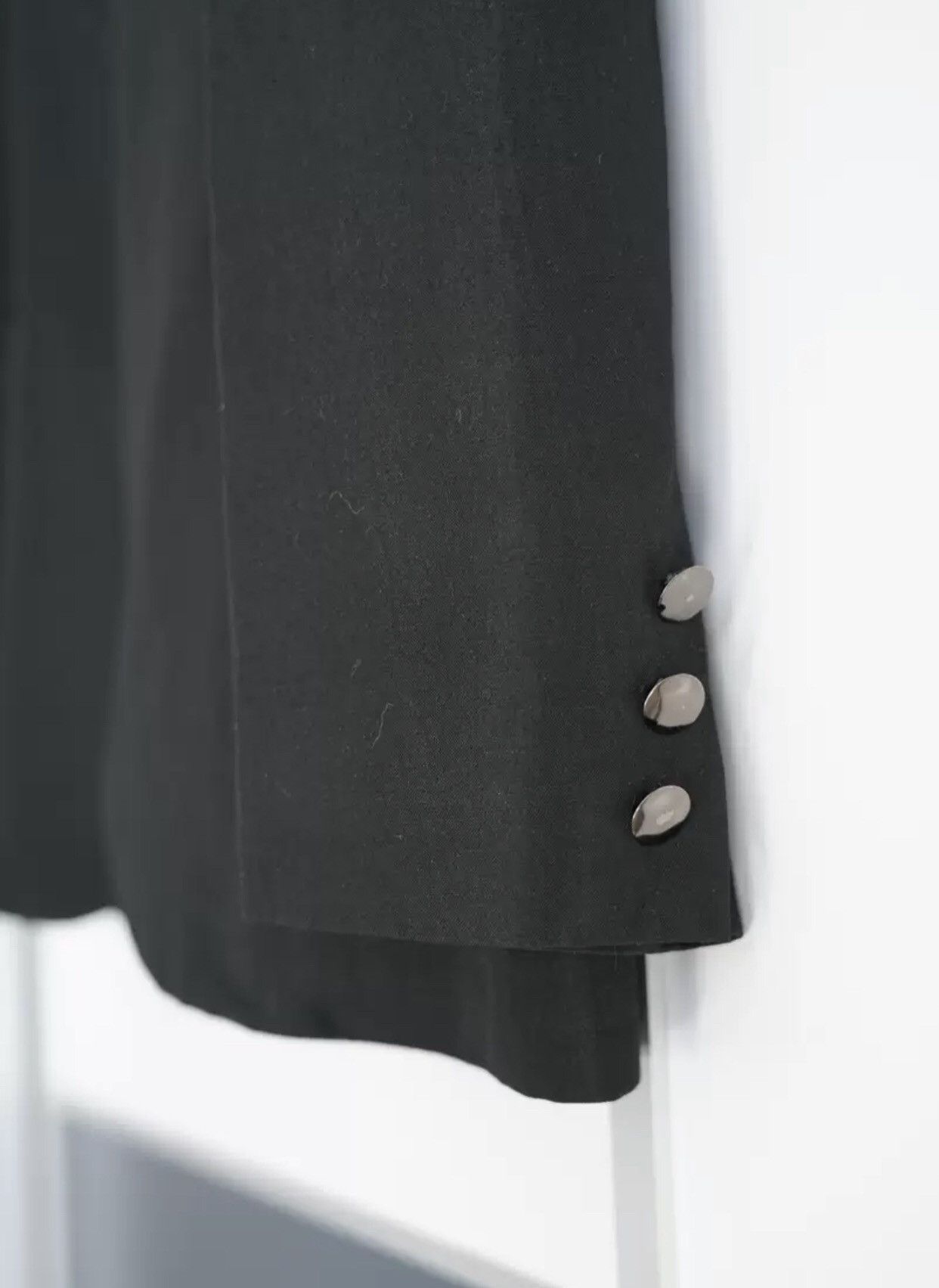Yohji Yamamoto Yohji Yamamoto 06ss Reflector Cut Neck Suit 2412-Nextarrow Size 40S - 5 Thumbnail