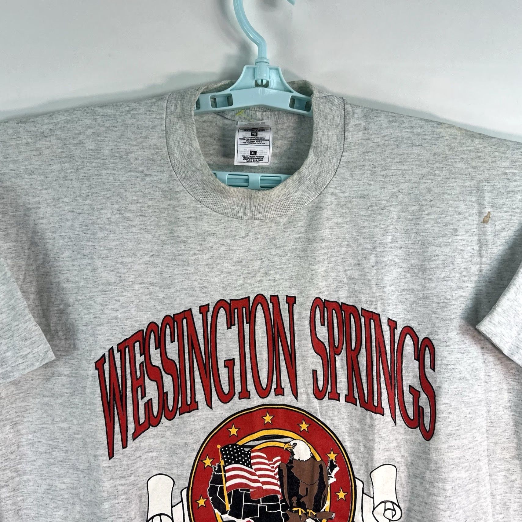 Fruit Of The Loom VINTAGE Wessington Springs South Dakota Vacation T-Shirt Adult Size Xl Size US XL / EU 56 / 4 - 3 Thumbnail