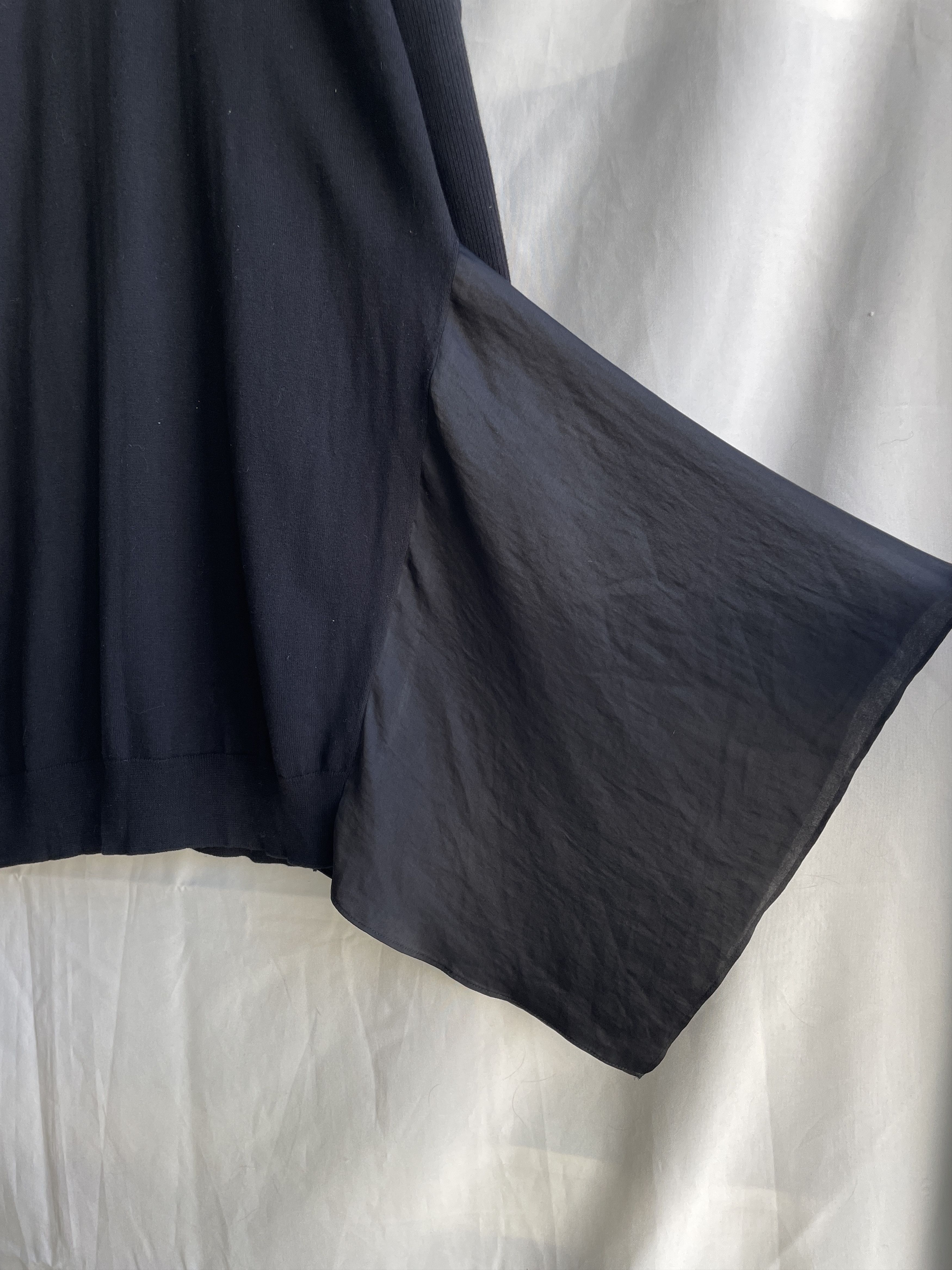 Allsaints Allsaints Roll Neck Knitted Wool Asymmetric Panel Dress Size M / US 6-8 / IT 42-44 - 6 Thumbnail