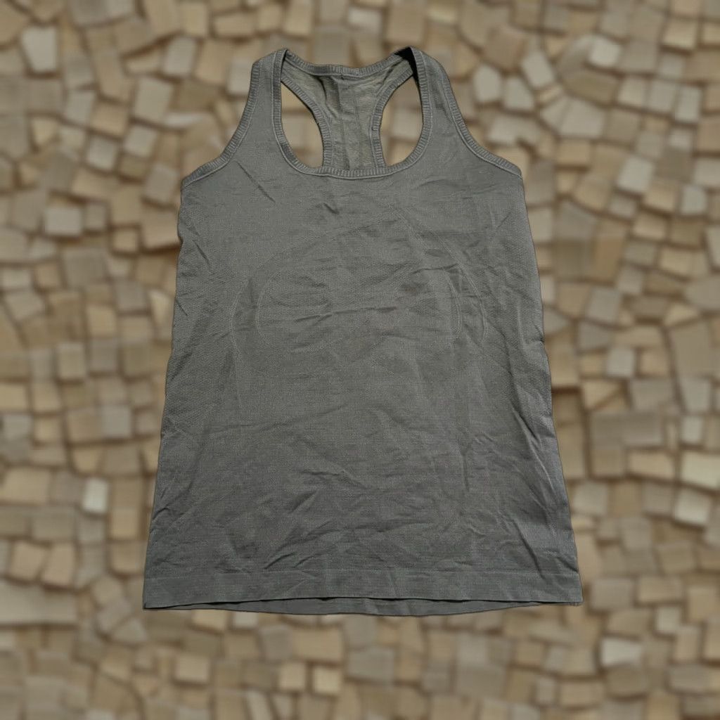 Vintage Tank Top Women's M Green Racer Back Sleeveless Size M / US 6-8 / IT 42-44 - 1 Thumbnail