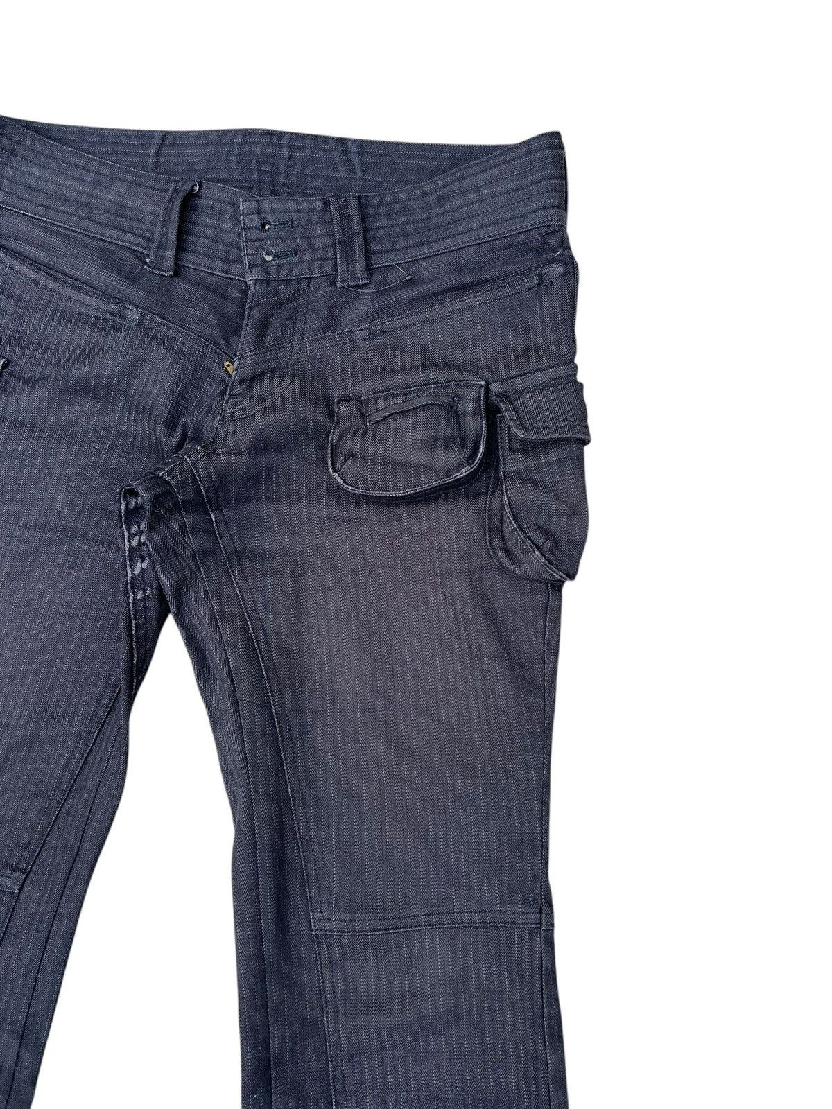 Tornado Mart Bootcut Tornado Mart Japan HBT Stripes Multi Pocket Pant Size US 31 - 10 Thumbnail