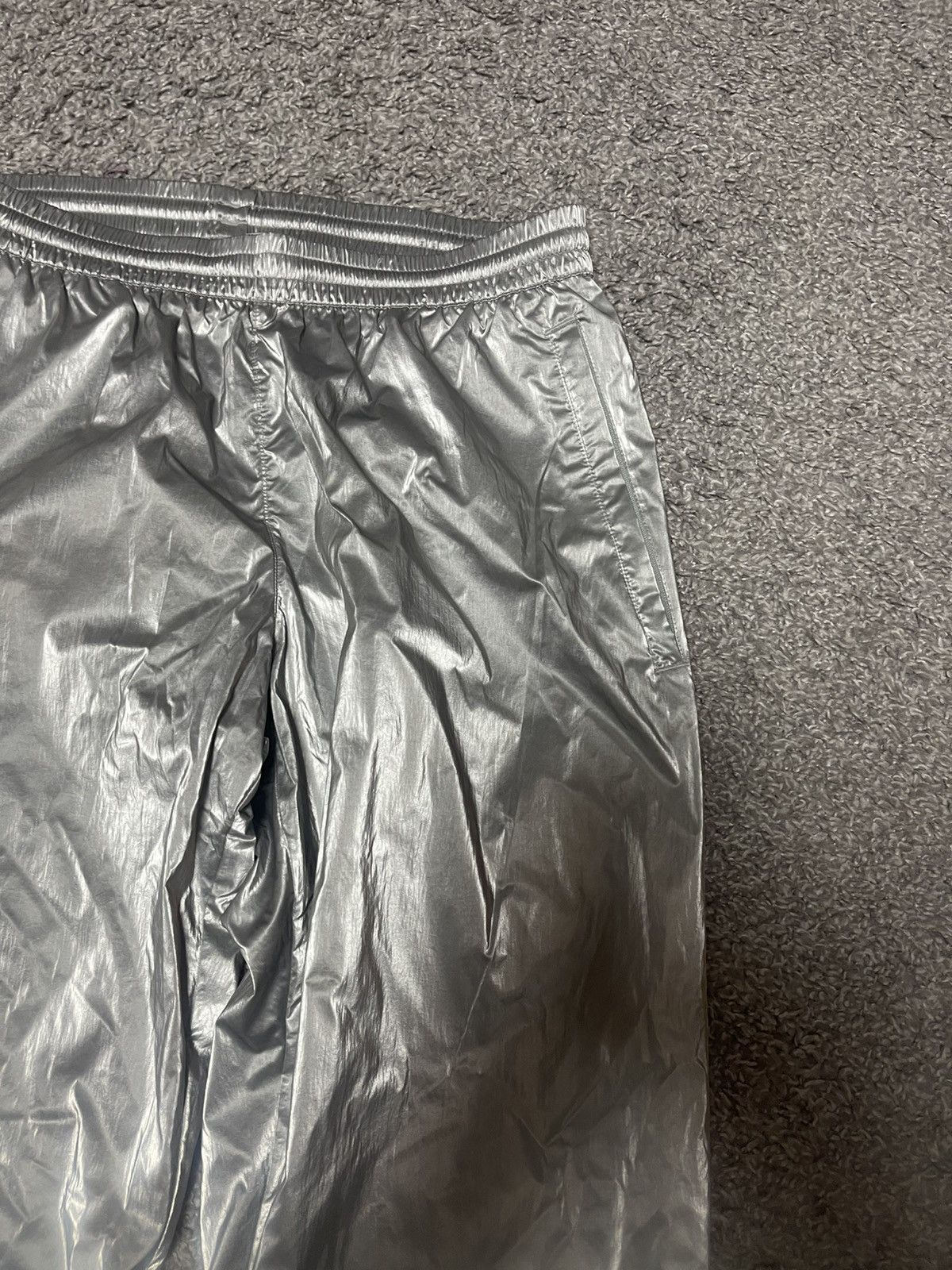 Adidas Adidas Originals Metallic Silver Big Logo Pants Size M NEW Size US 32 / EU 48 - 5 Thumbnail