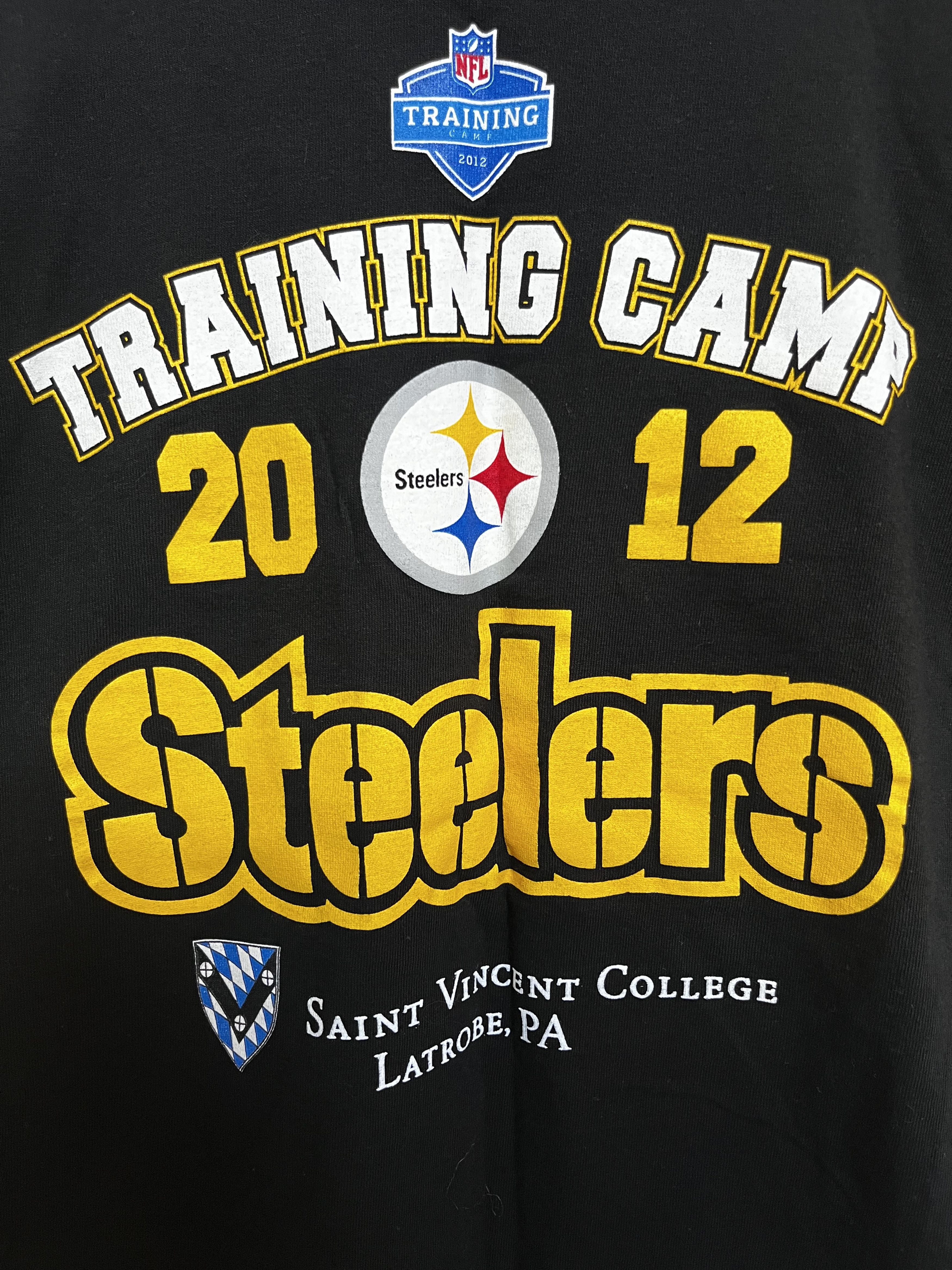 NFL Vintage 2012 Pittsburgh Steelers Training Camp Tee (Size S) Size US S / EU 44-46 / 1 - 2 Thumbnail