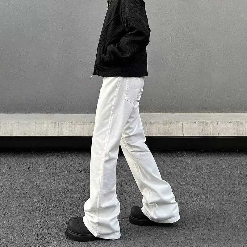 Japanese Brand Retro loose casual micro flared jeans Size US 32 / EU 48 - 2 Thumbnail