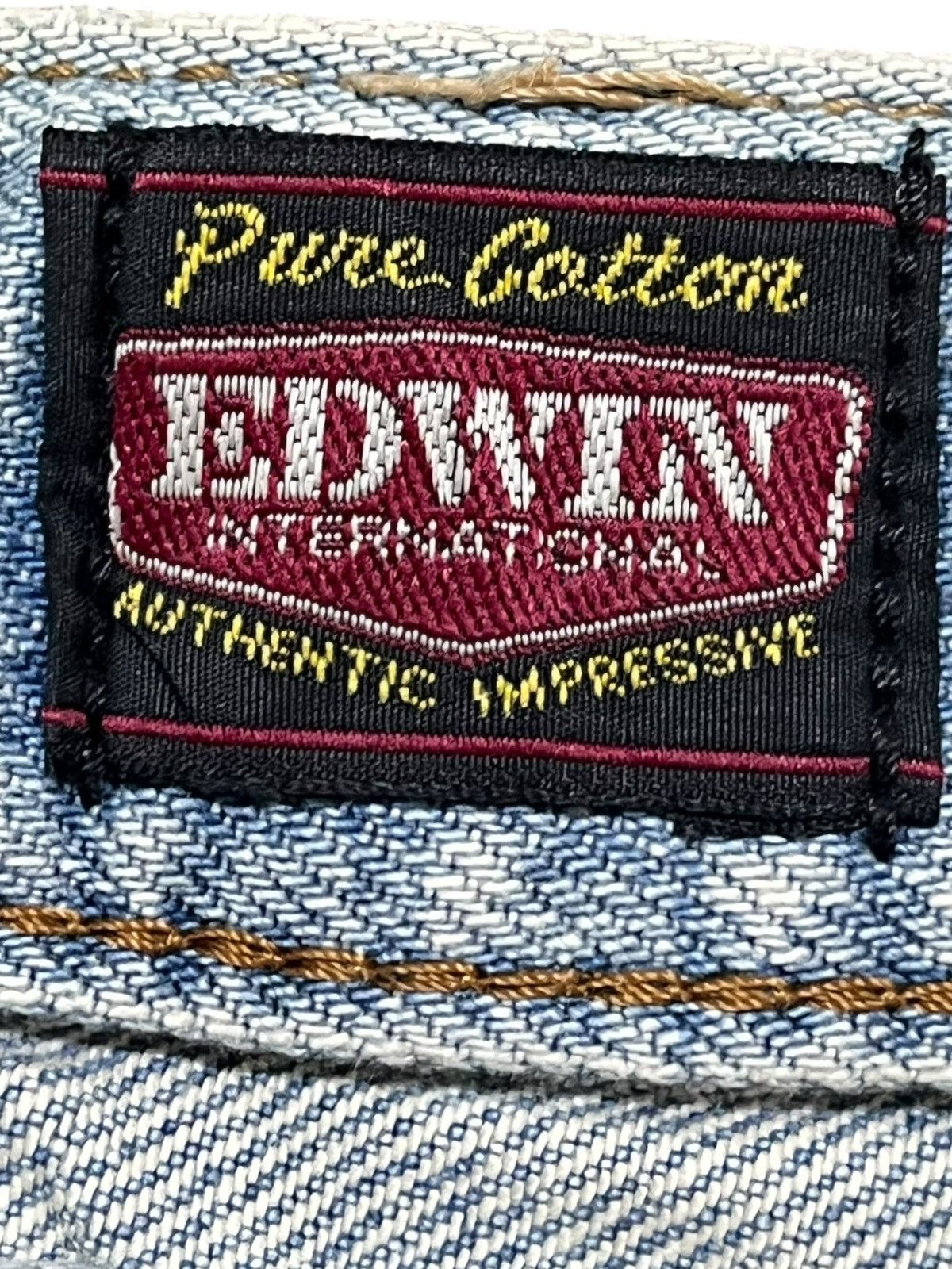 Edwin Vintage Edwin International Baggy Faded Mudwash Denim Size US 34 / EU 50 - 5 Thumbnail