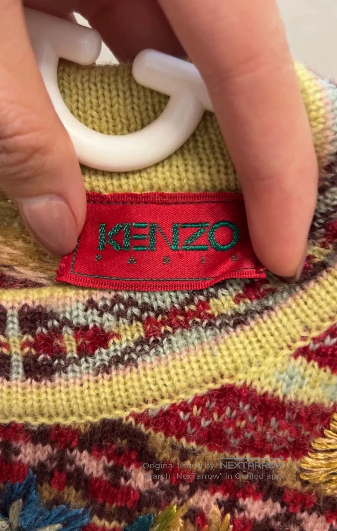 Kenzo Vintage KENZO Embroidered Knit Top. Size M / US 6-8 / IT 42-44 - 5 Thumbnail