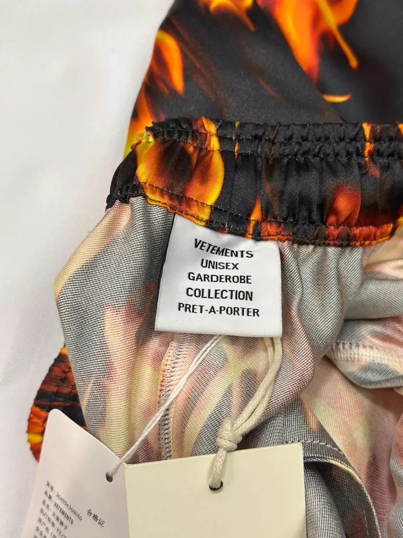 Vetements Vetements SizeXS Flame print long pants Size US 30 / EU 46 - 3 Thumbnail