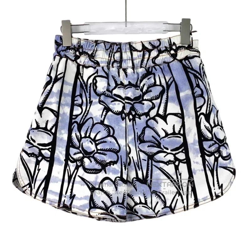Fendi Fendi Colorblock California Sky Flower Print Cotton Casual Size 39" - 1 Thumbnail