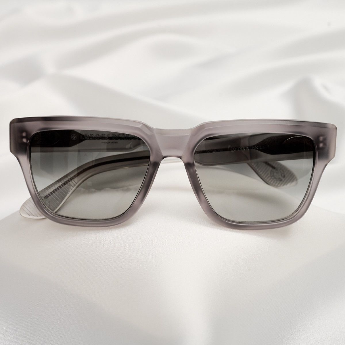 Chrome Hearts CHROME HEARTS MIDIXATHRILL I MATTE GREY SUNGLASSES Size ONE SIZE - 6 Thumbnail