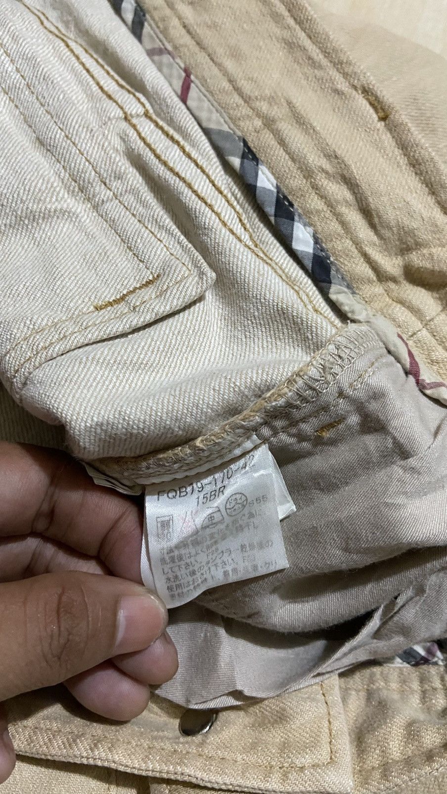 Burberry Vintage Burberry London Jeans Size US 32 / EU 48 - 5 Thumbnail