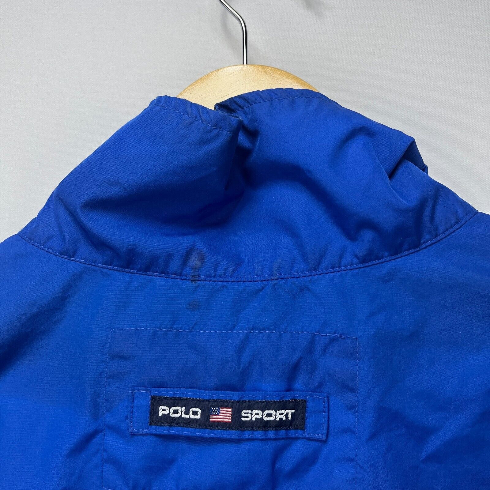 Polo Ralph Lauren × Vintage Vintage 90s Polo Sport Windbreaker Jacket Large Size US L / EU 52-54 / 3 - 14 Thumbnail
