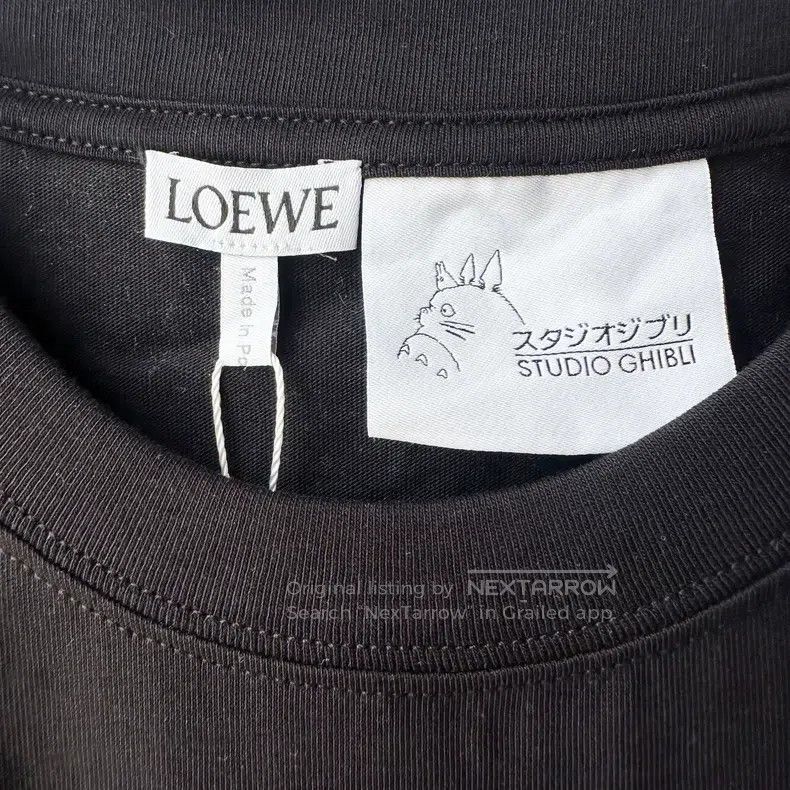 Loewe Loewe Black T-shirt Size M / US 6-8 / IT 42-44 - 5 Thumbnail