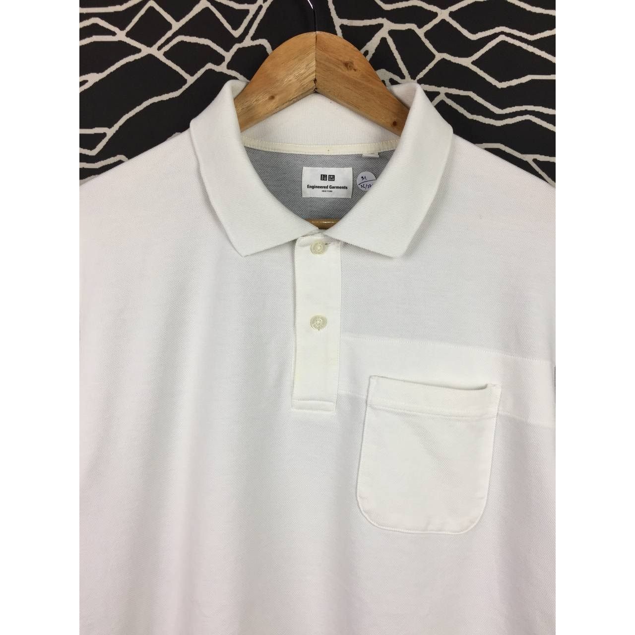 Engineered Garments × Uniqlo Engineered Garments X Uniqlo Cut & Sewn Polo Tee Size US L / EU 52-54 / 3 - 3 Thumbnail