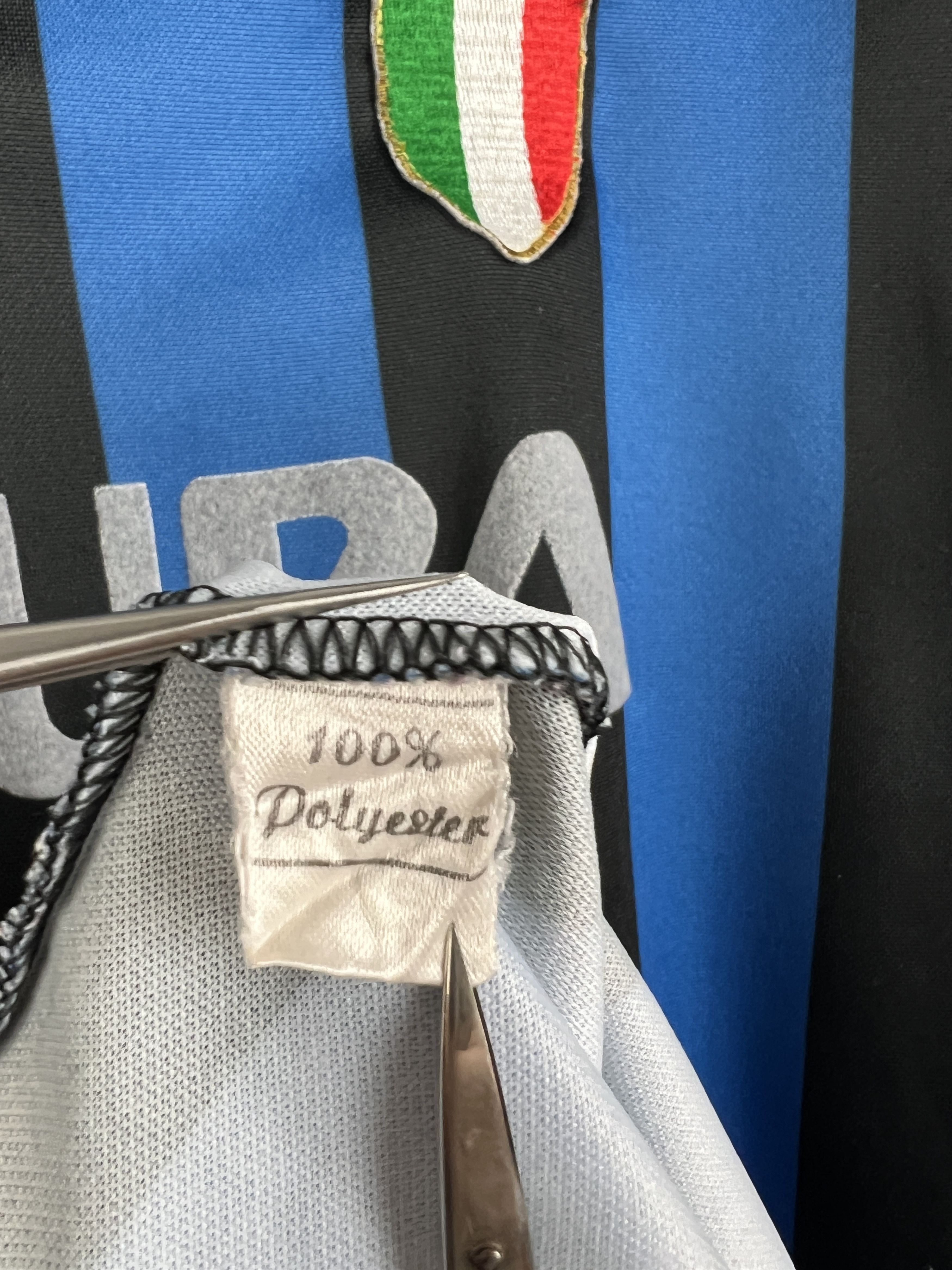 Vintage Inter Milan football shirt Soccer Long Sleeve Maglia Jersey Size US L / EU 52-54 / 3 - 10 Thumbnail
