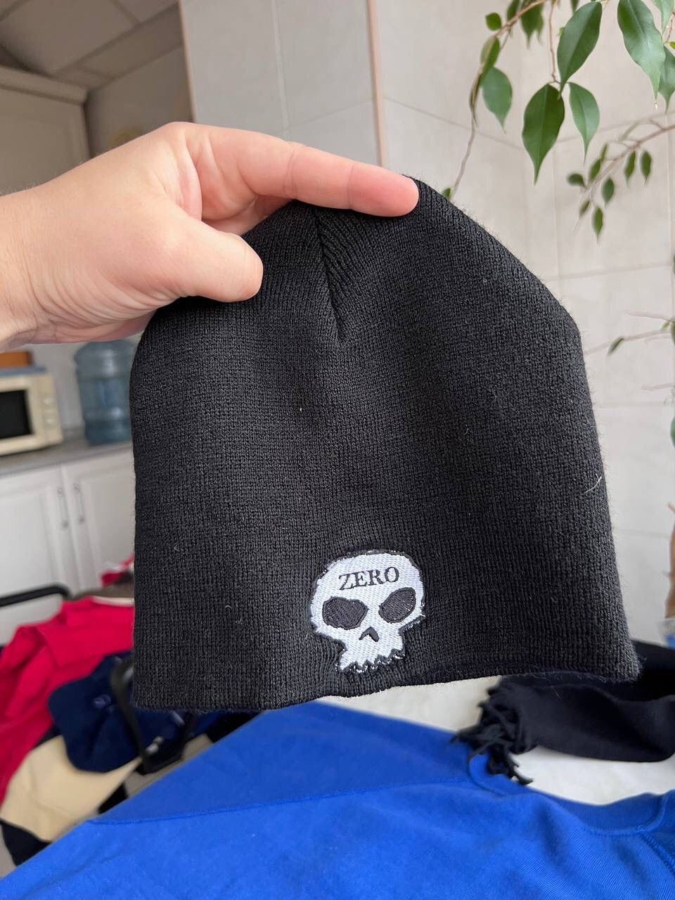 Zero Skateboards Vintage Zero Skateboards 2000s Winter Hat Skateboarding Size ONE SIZE - 2 Thumbnail