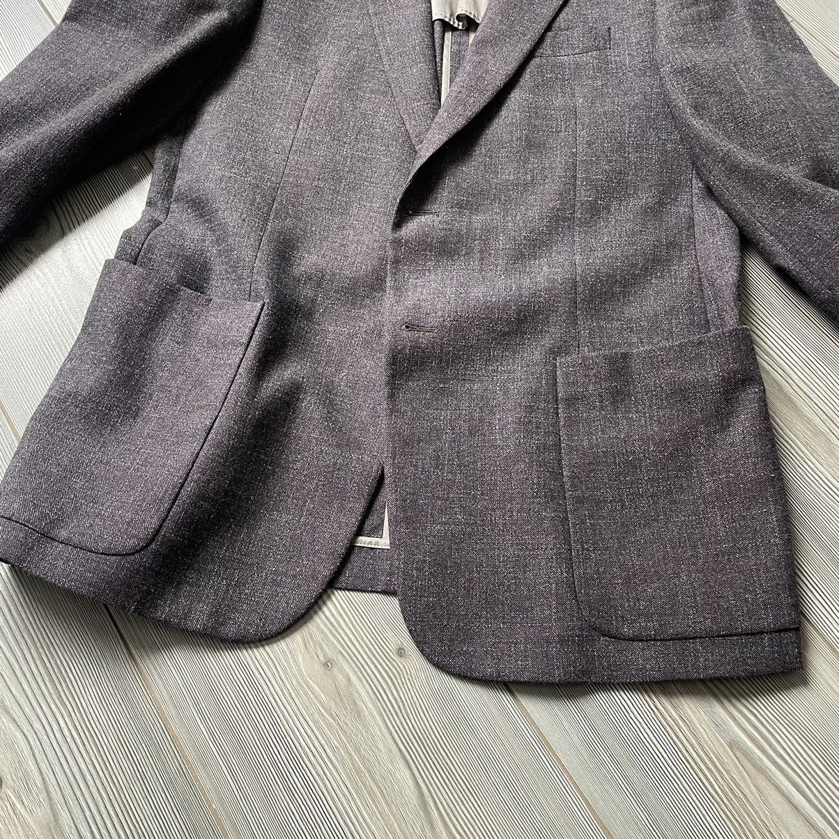Emporio Armani Emporio Armani G Line Deco Wool Plaid Sport Blazer 50/L Size 50S - 10 Thumbnail