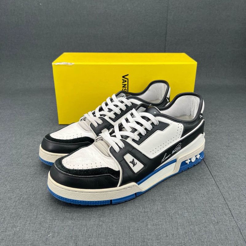 Louis Vuitton Louis Vuitton Trainer Low-Top Sneakers for Men 0079 Size US 9 / IT 39 - 1 Thumbnail