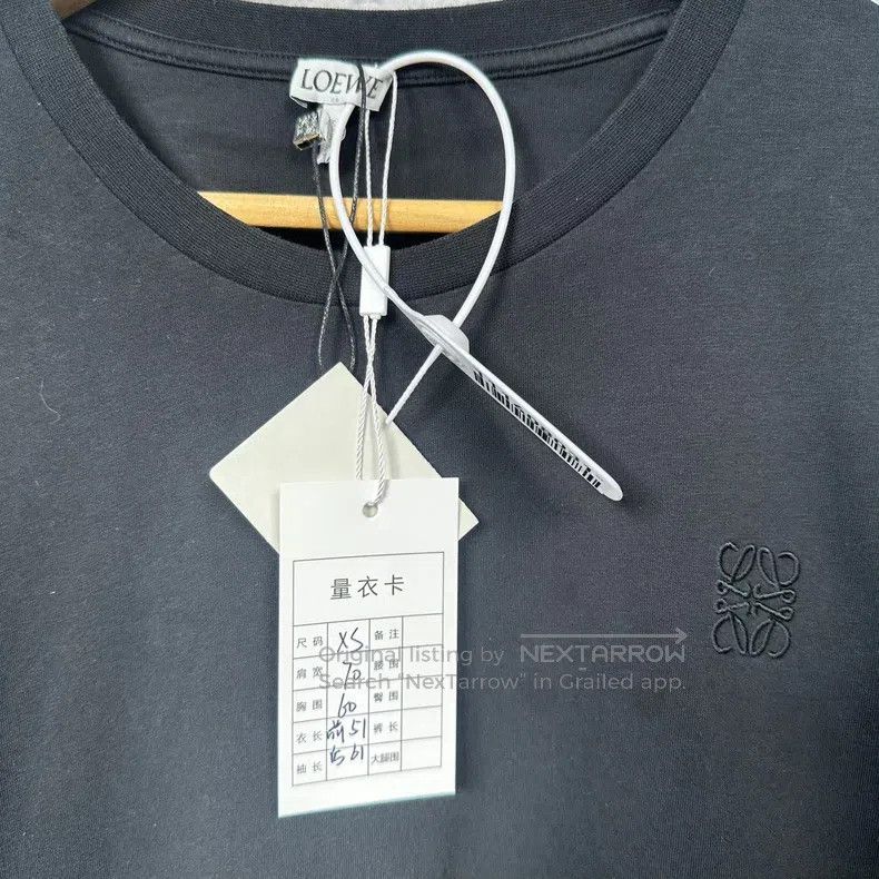 Loewe Loewe Solid Color Batwing Sleeve Short Sleeve T-Shirt - Bl Size XS / US 0-2 / IT 36-38 - 5 Thumbnail