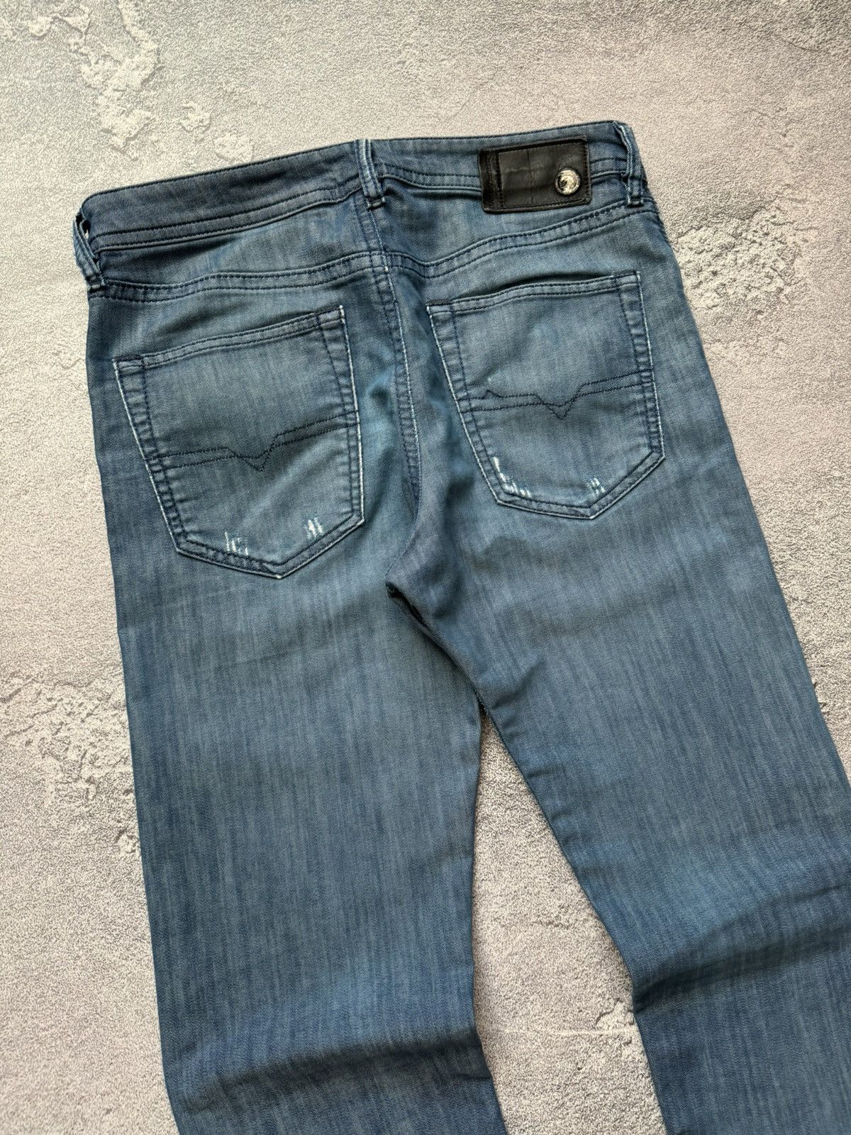 Diesel × Diesel Black Gold Diesel 30/32 buster slim tapered denim pant trouser jean y2k Size US 30 / EU 46 - 4 Thumbnail