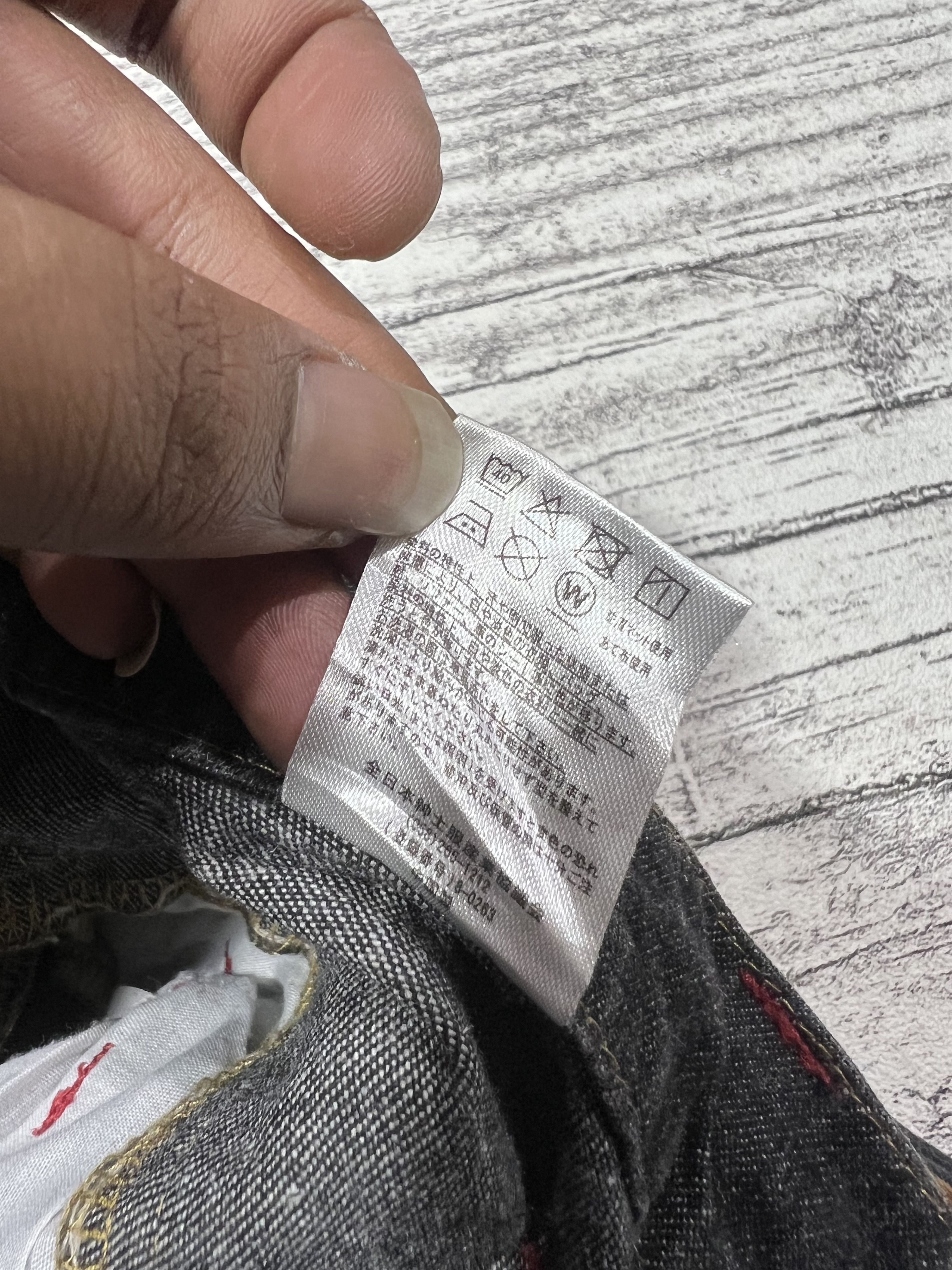 Japanese Brand 2000s Hysteric Double Waist Wide Wash Jeans y2k Lgb Ifsix Size US 30 / EU 46 - 8 Thumbnail
