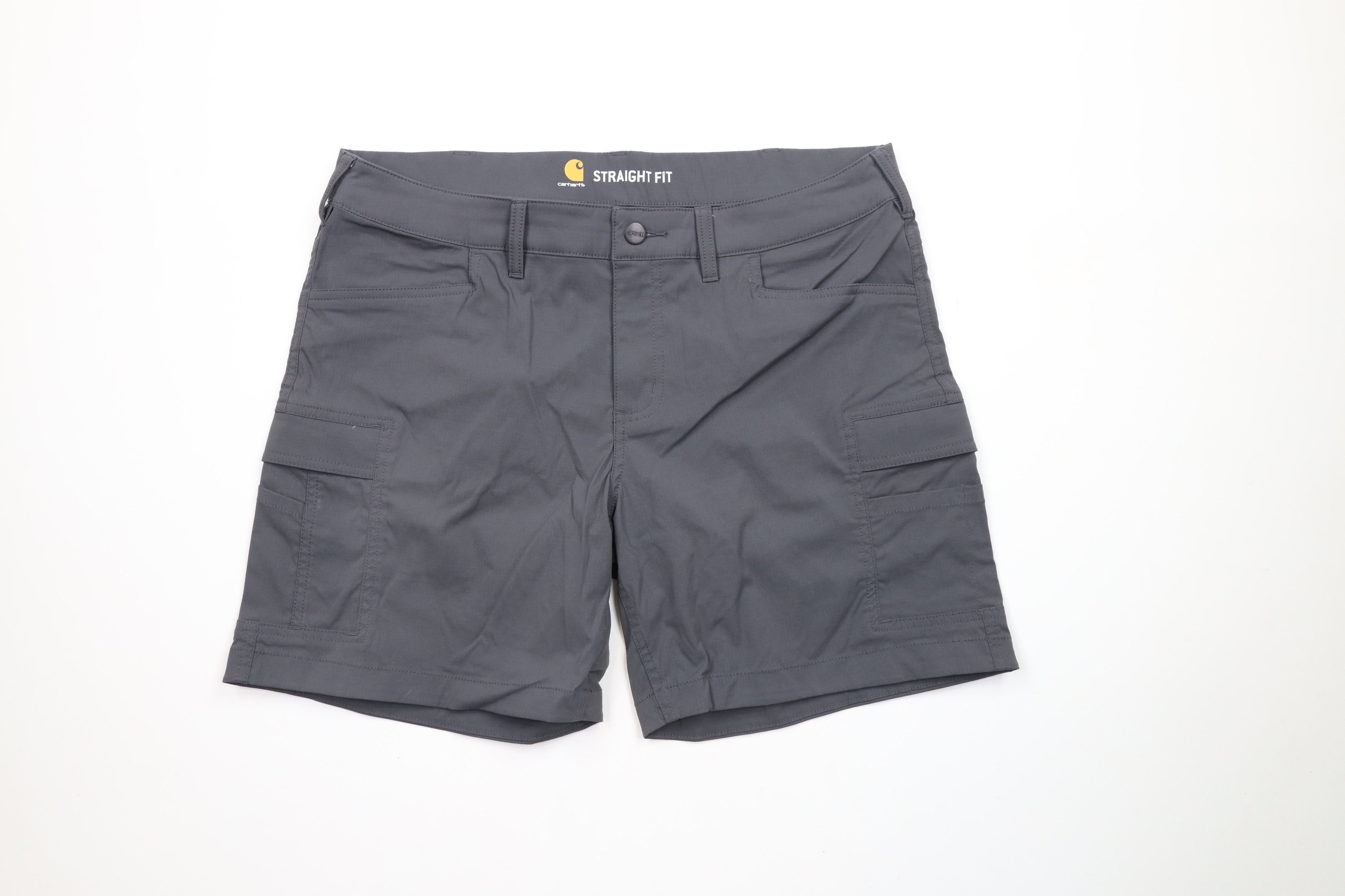 Carhartt × Vintage Carhartt Spell Out Straight Fit Madden Cargo Shorts Gray Size 34" / US 12 / IT 48 - 1 Thumbnail