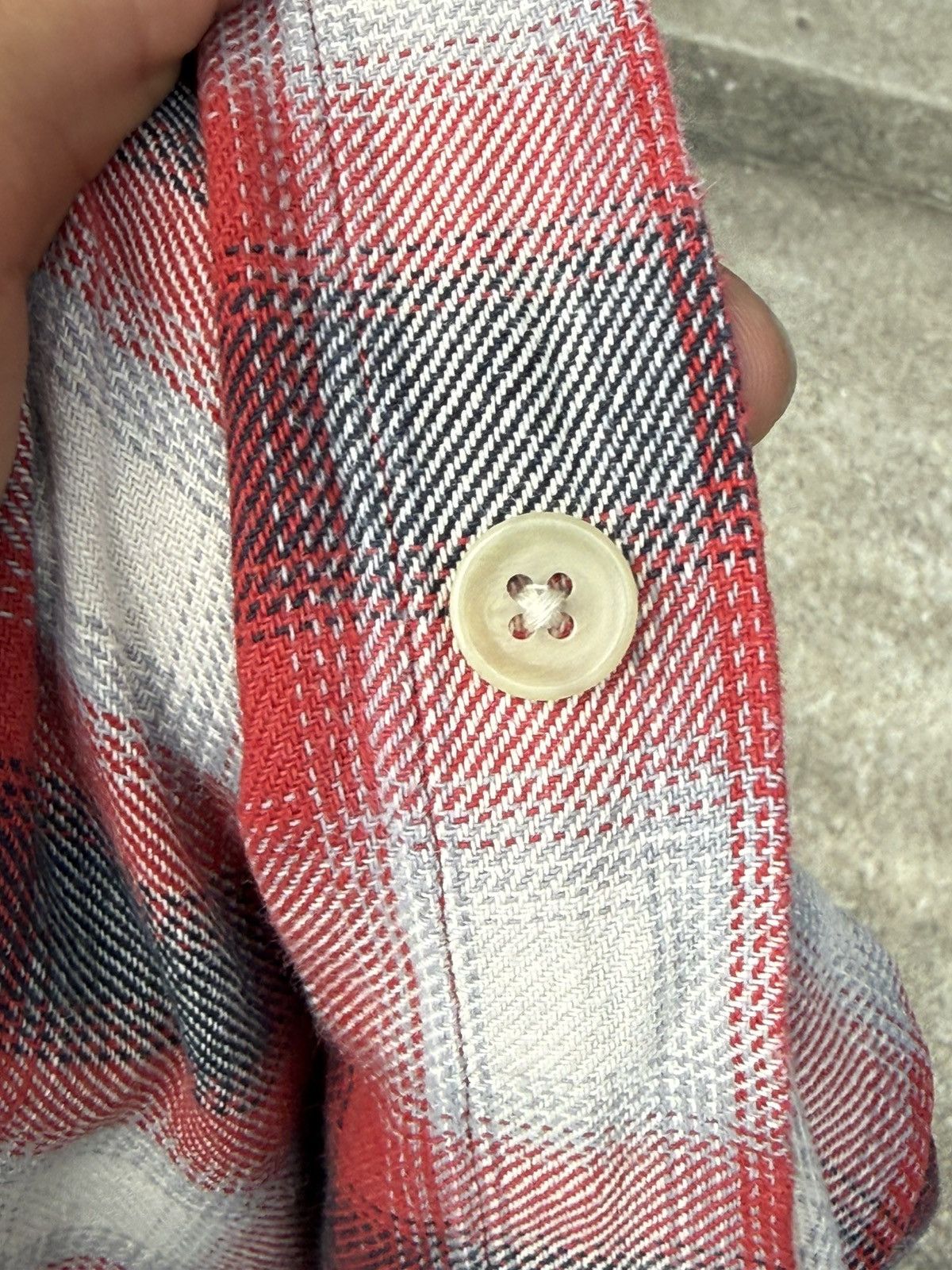 Gap 90s GAP Cotton Relaxed Fit Plaid Red Black & White Flannel Size US M / EU 48-50 / 2 - 4 Thumbnail