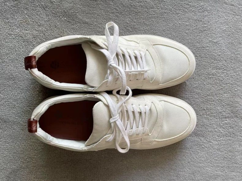 Loro Piana LORO PIANA Small cowhide sports shoes Size US 10 / EU 43 - 2 Thumbnail