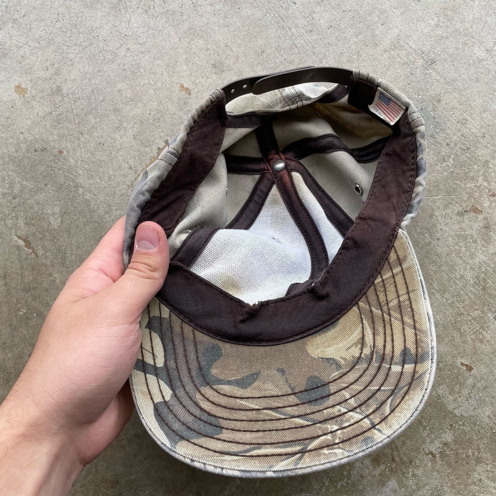 Vintage VINTAGE 70S CAMO HAT SNAPBACK Size ONE SIZE - 3 Thumbnail