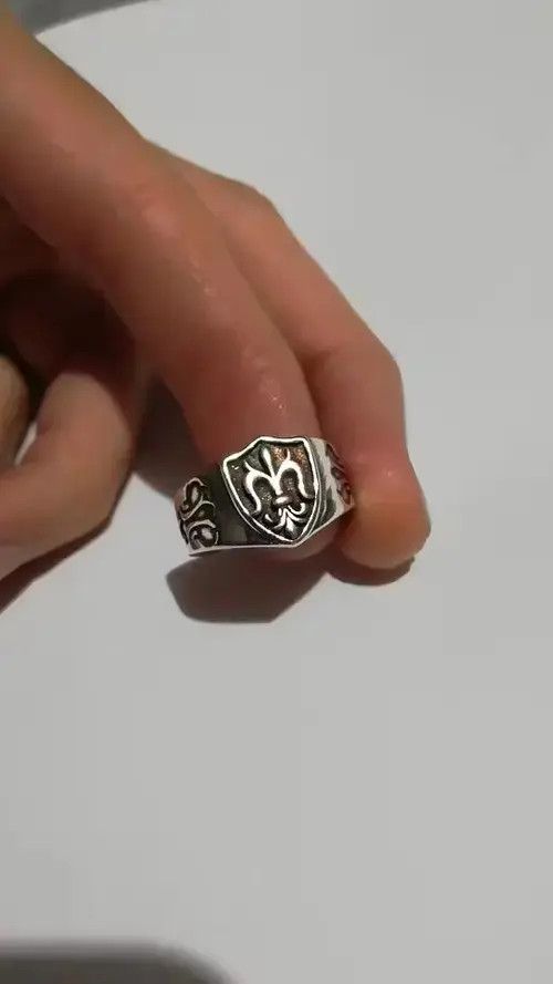 Other Punk Vintage Old Ship Anchor Ring Size ONE SIZE - 2 Thumbnail