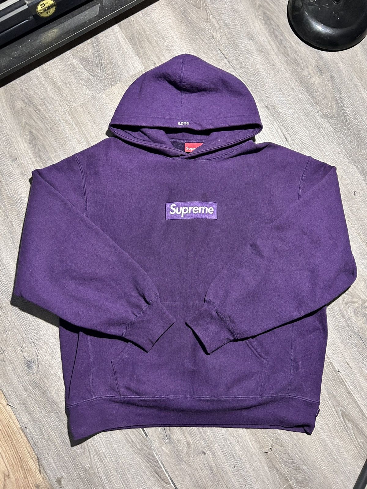 Supreme SUPREME PURPLE BOXLOGO Size US L / EU 52-54 / 3 - 1 Thumbnail